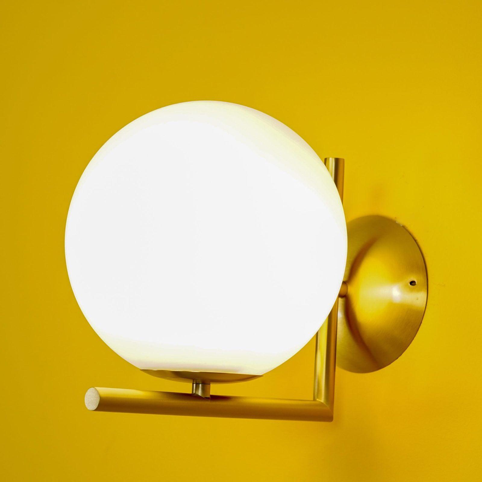 吹きガラス オパール ガラス ウォール ランプ