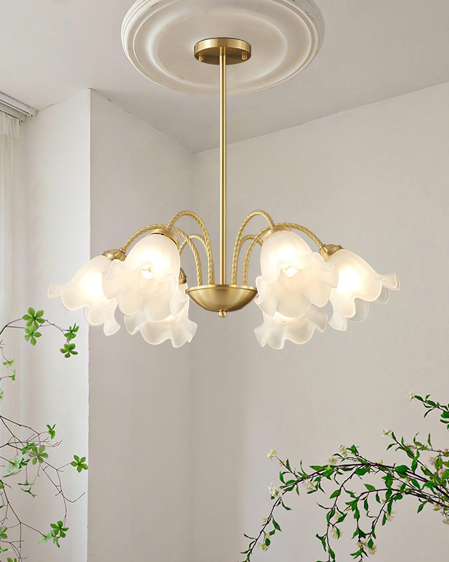 グラフィックシャンデリア