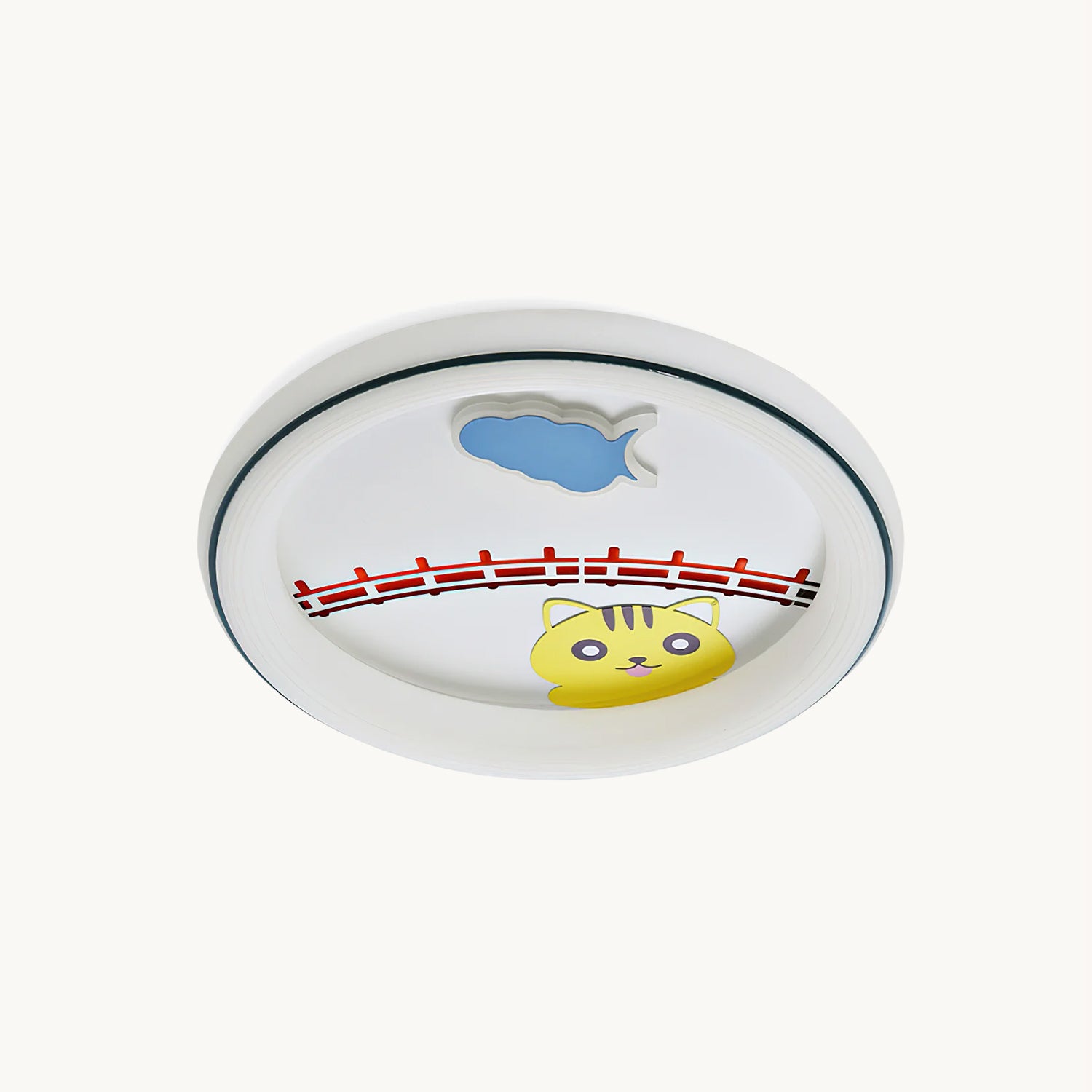 かわいい漫画の天井ランプ