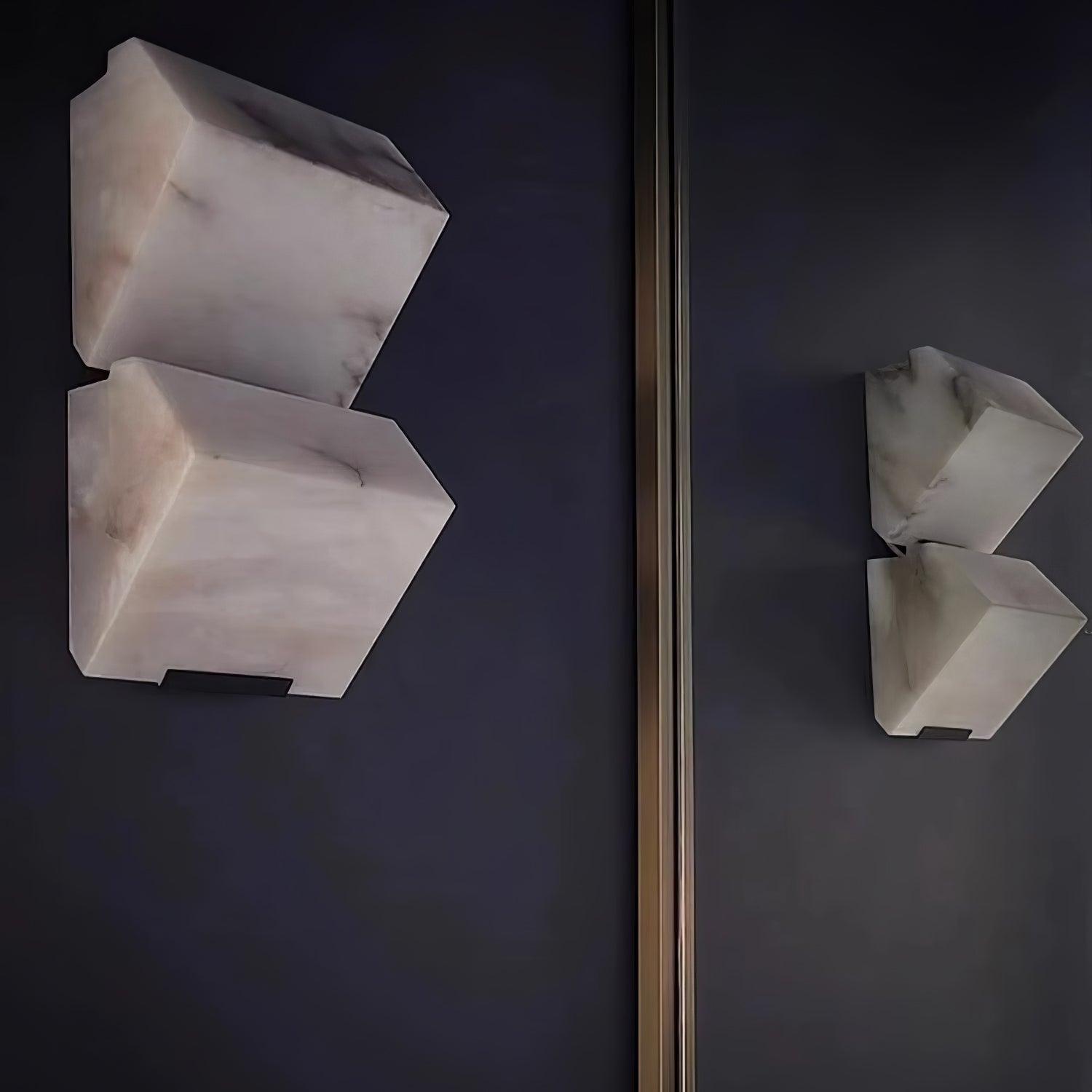 アラバスター階段ウォールランプ