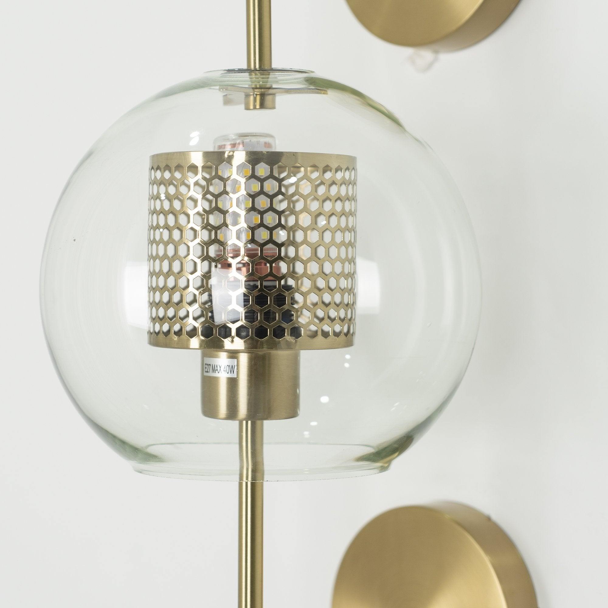 Chiswick Glass Wall Light