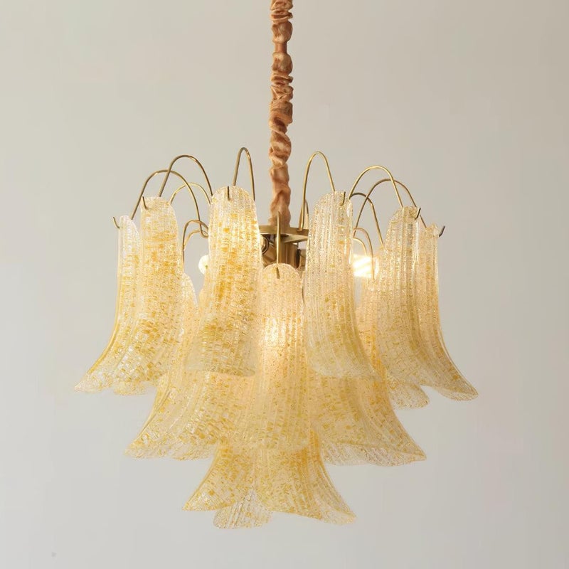 Venini Glass Chandelier