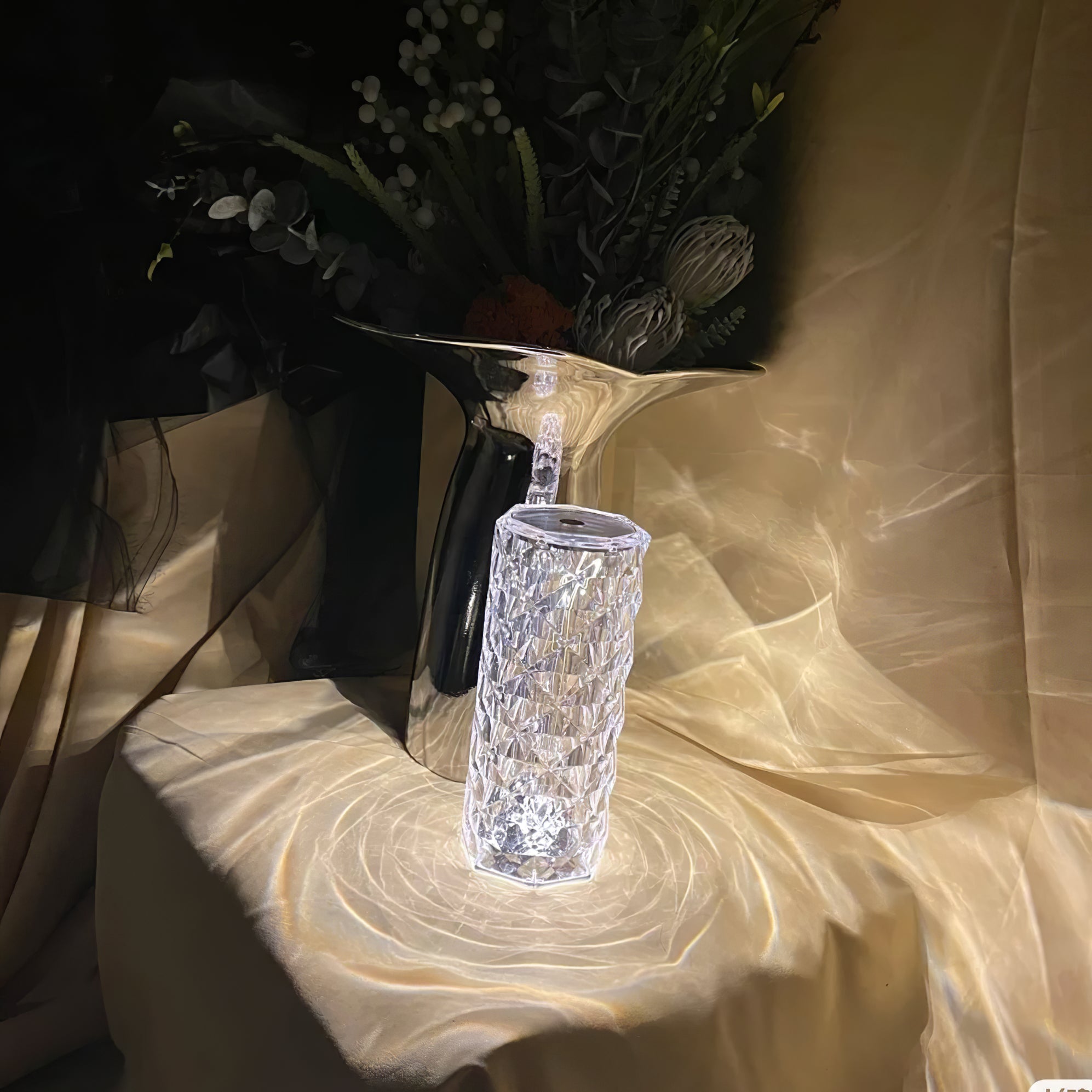 Diamond Cut Table Lamp