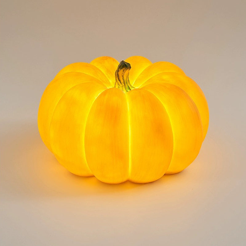 パンプキン樹脂テーブルランプ
