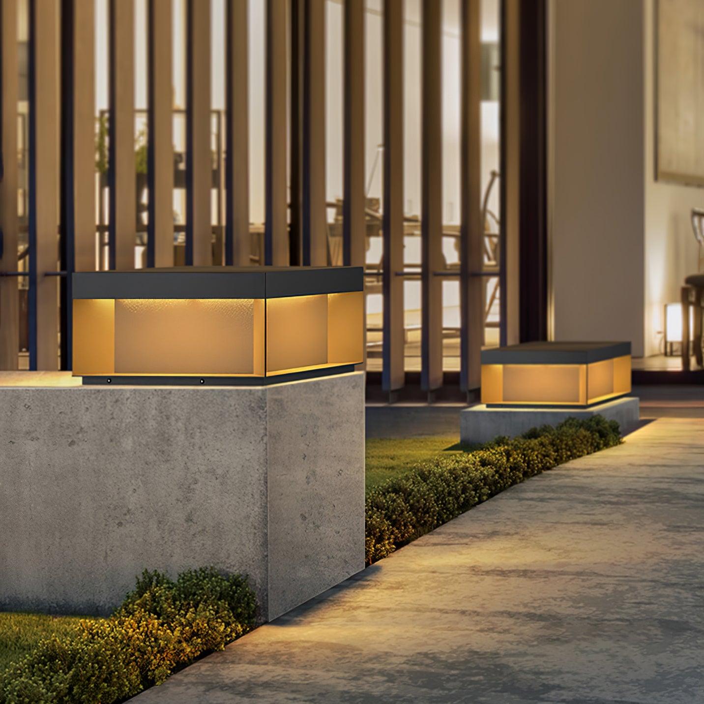 ブラックボックス屋外ポストライト