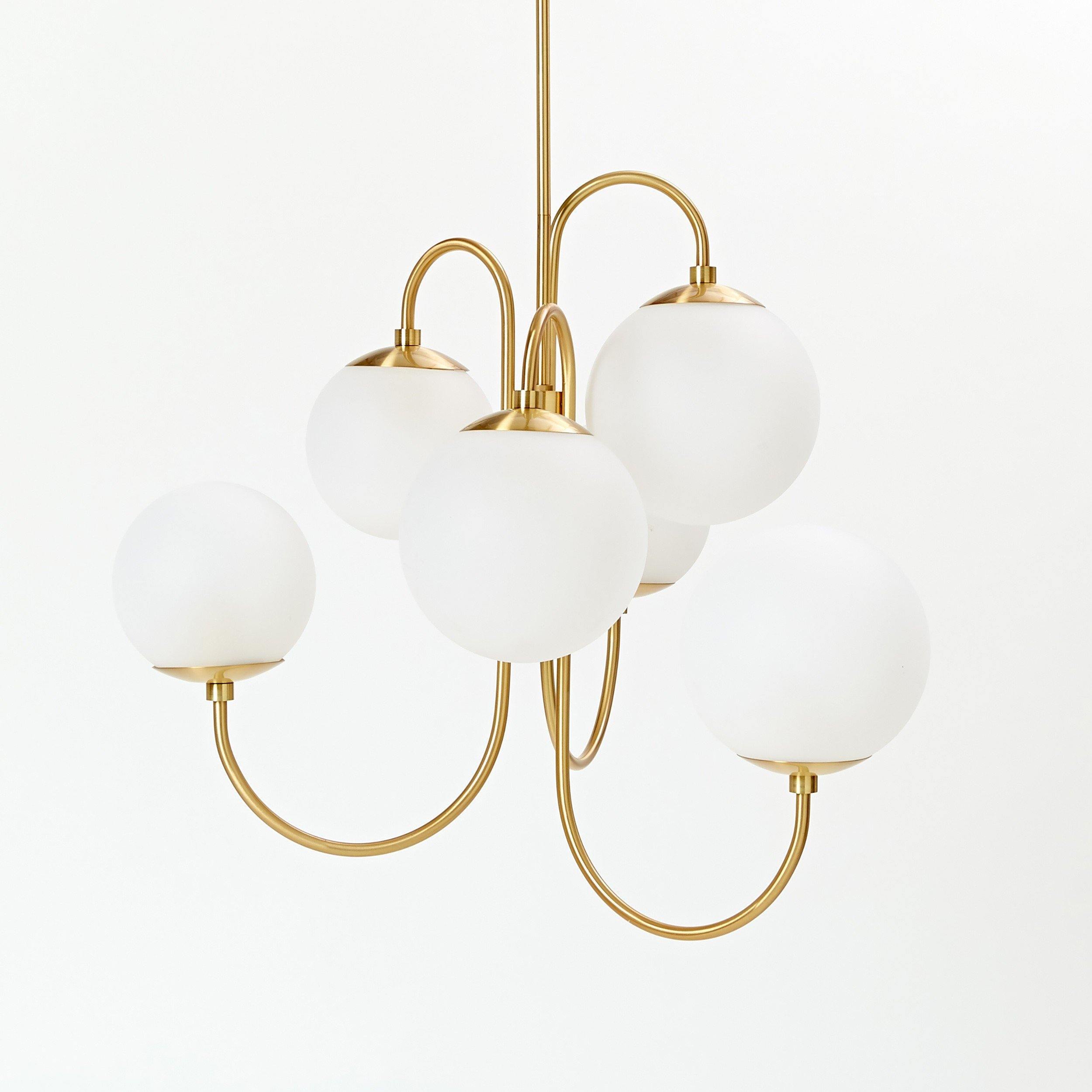 Gooseneck Chandelier