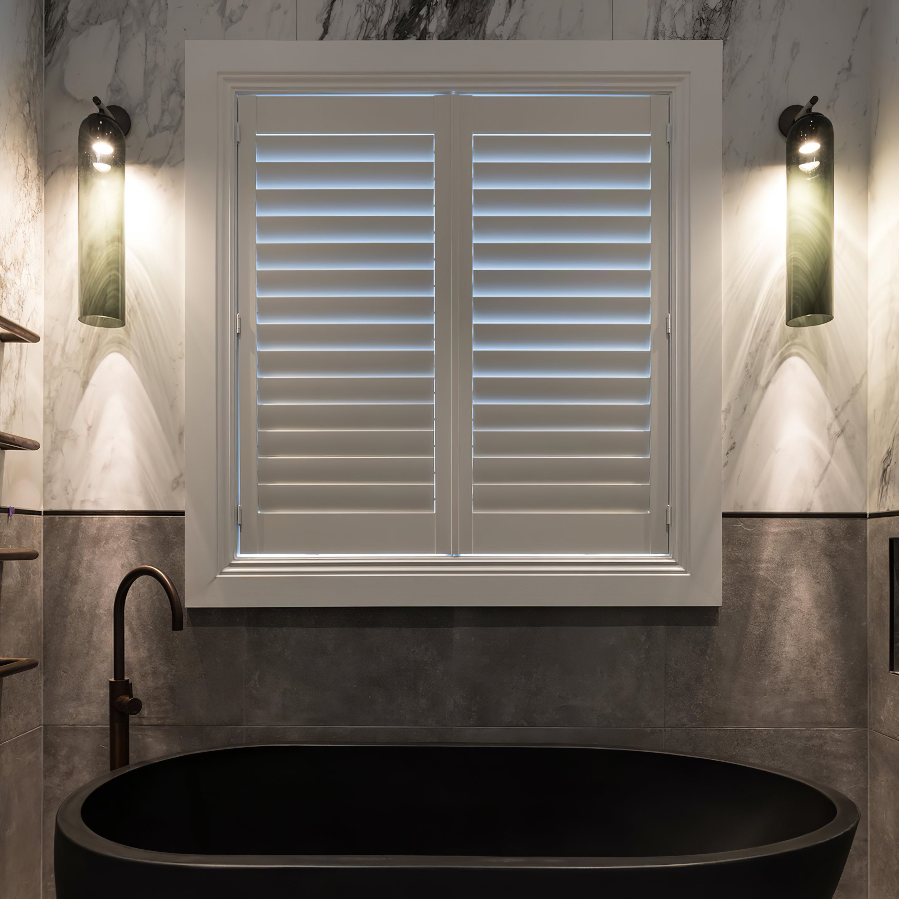 ロングチューブガラス燭台