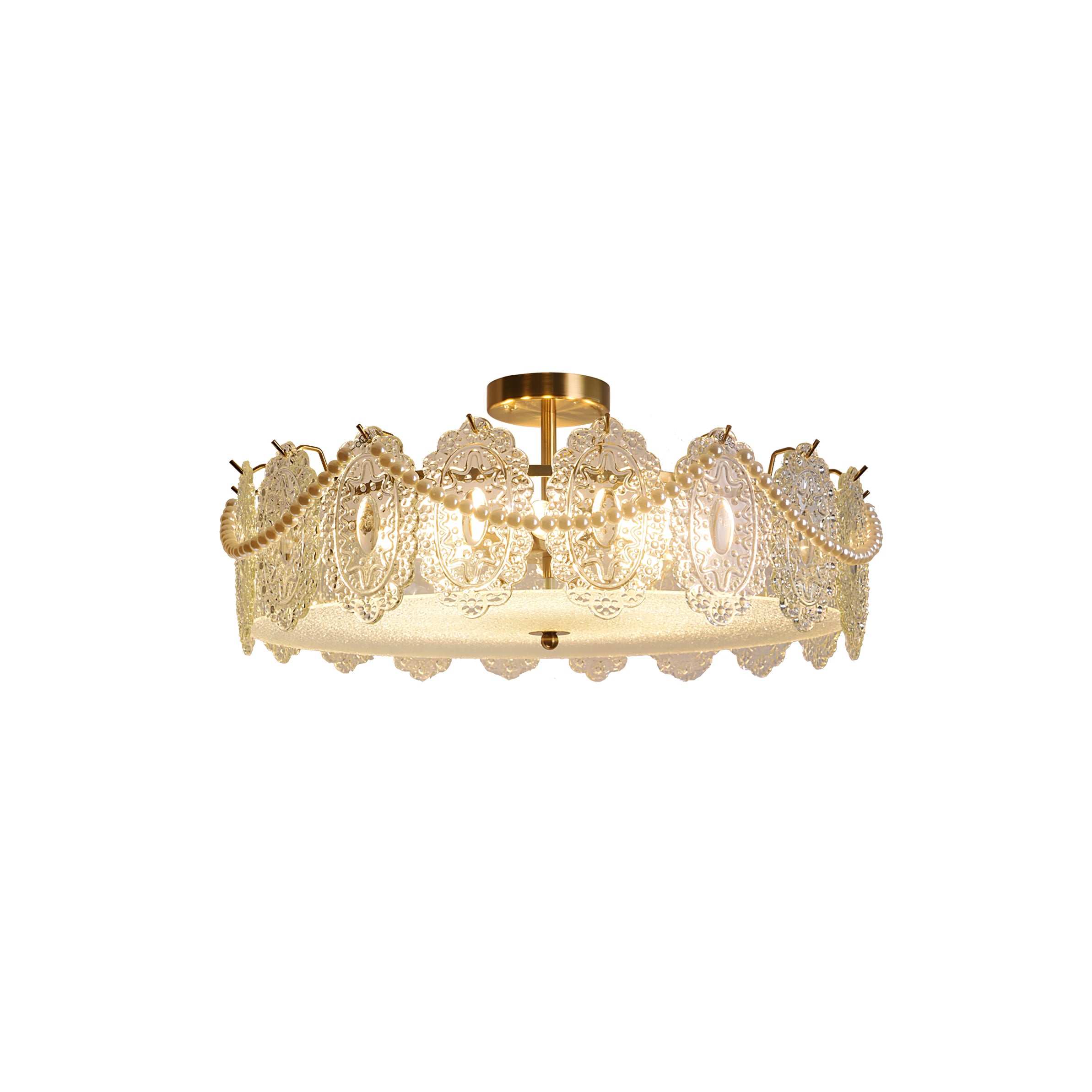 ドラムクリスタルシャンデリア