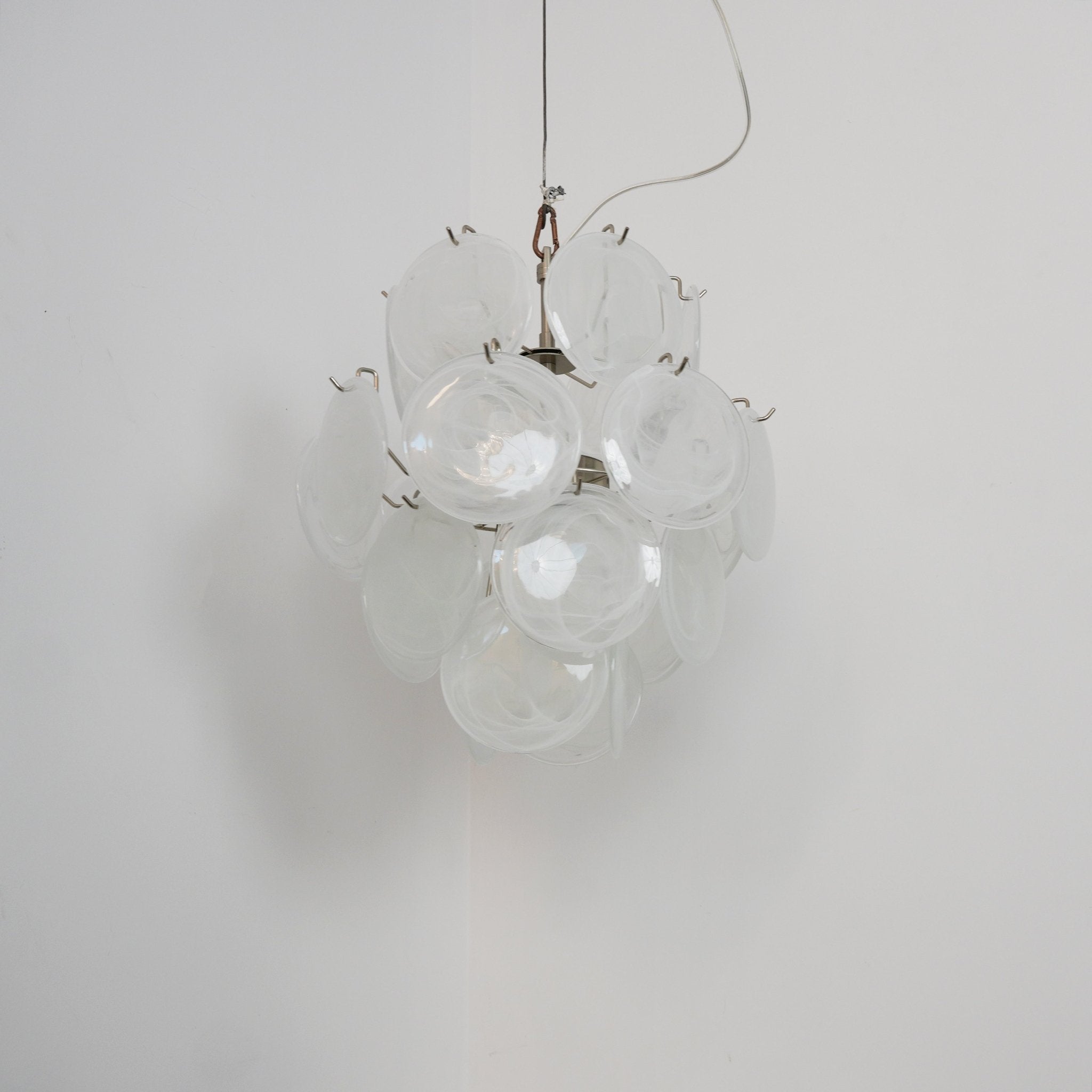 Loire Valley Glass Chandelier