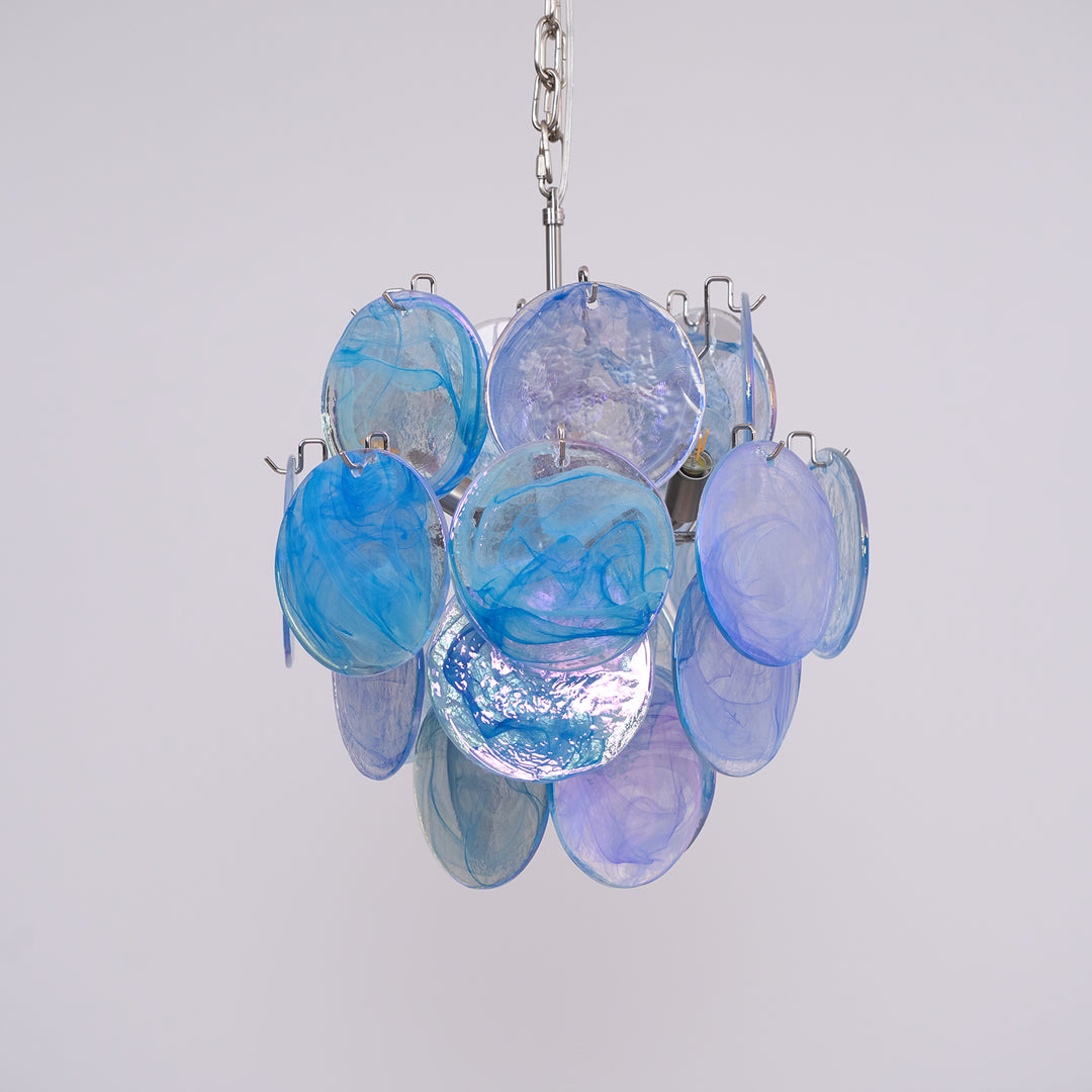 Loire Valley Glass Chandelier