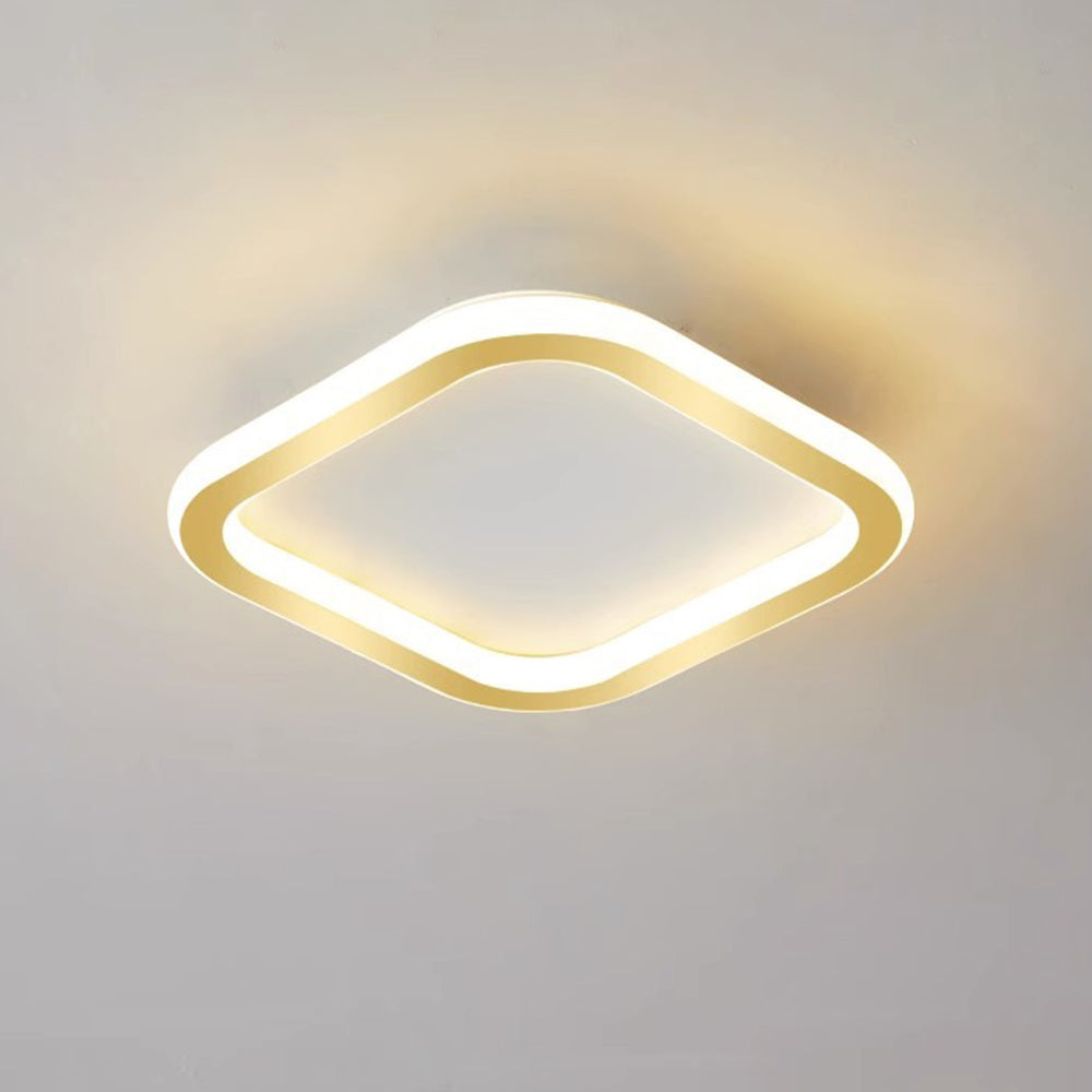 寝室に最適なモダンな鉄製LEDシーリングライト