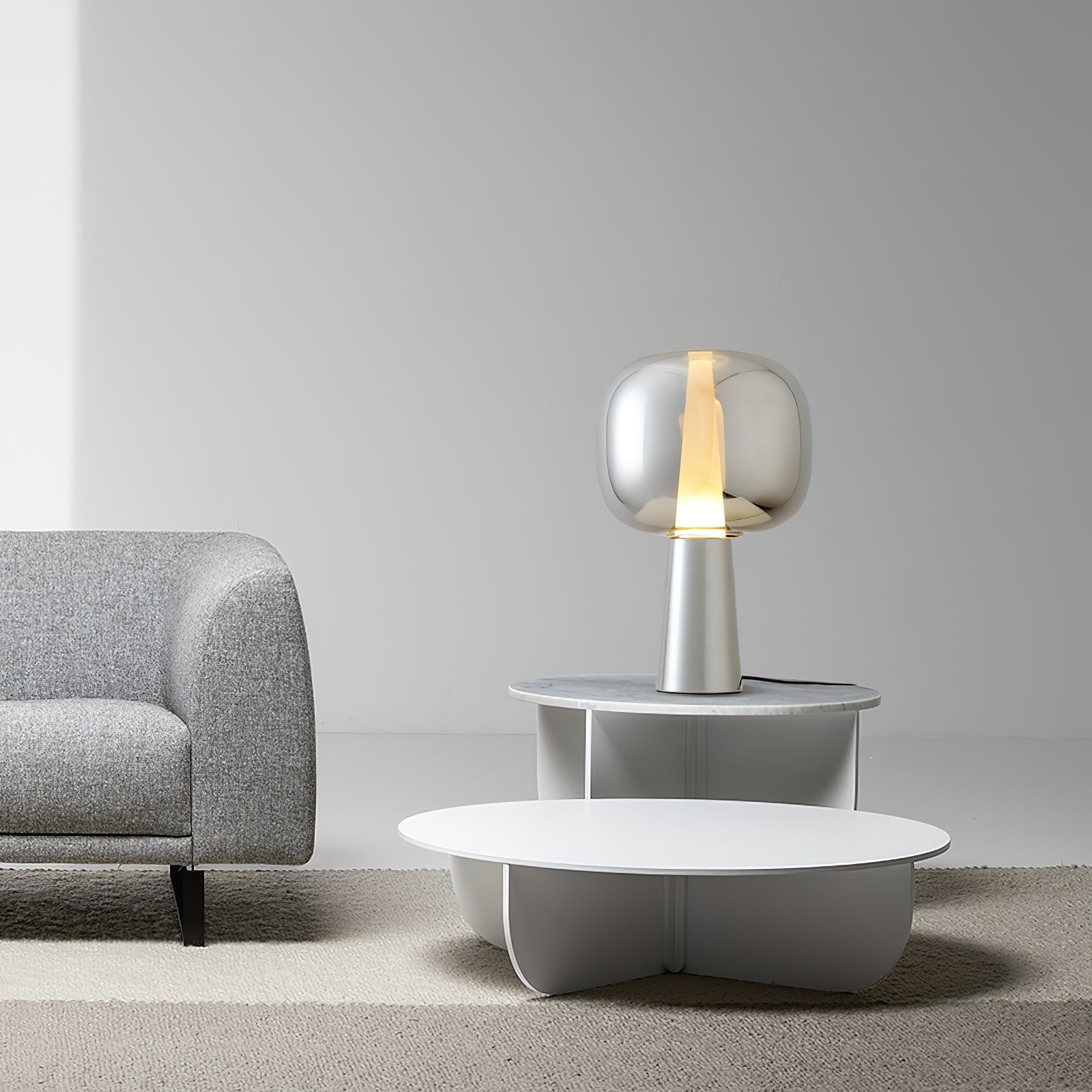 サンセットガラステーブルランプ