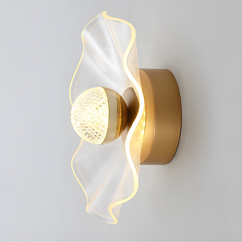 リビングルームに最適な、現代的なゴールドの豪華なLEDシーリングライト