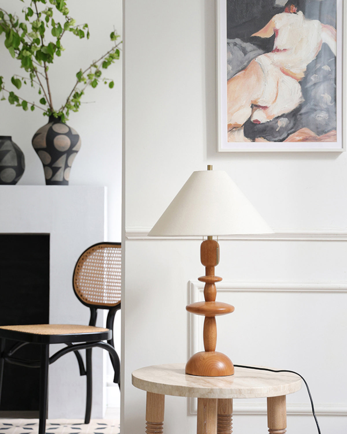 トルナージュウッドテーブルランプ