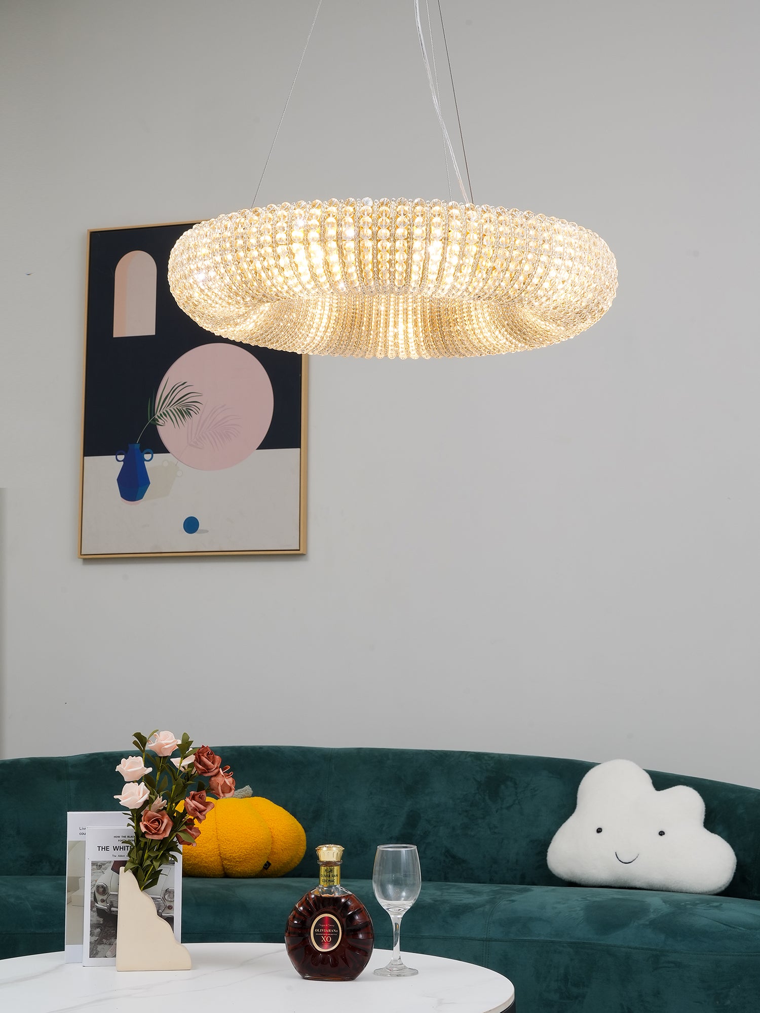 クリスタルクリアシャンデリア