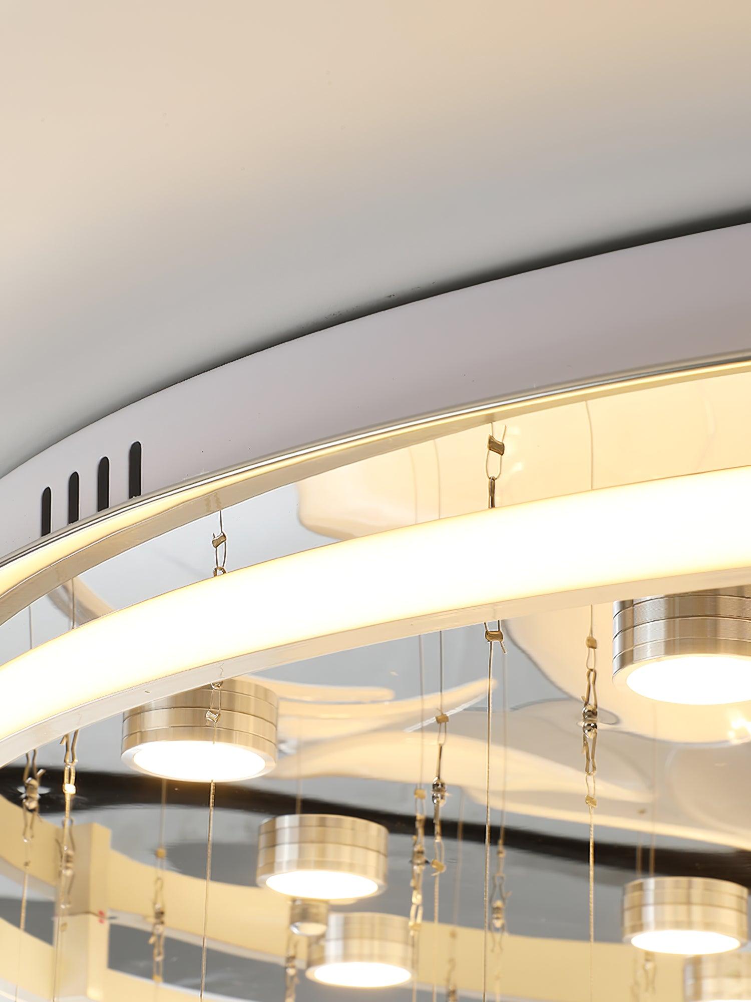 フランスのRadiciペタルシーリングランプ