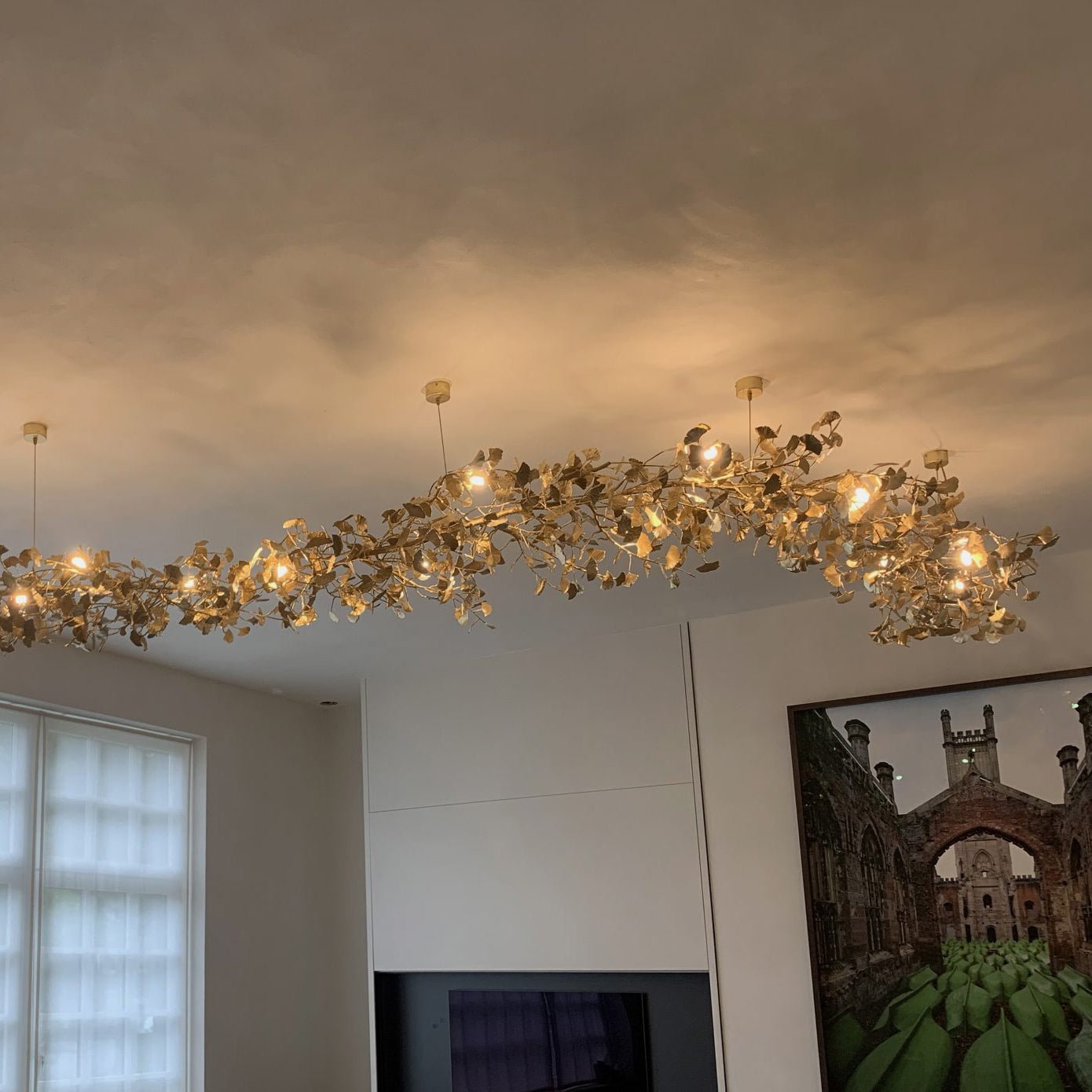 Gingko Chandelier F