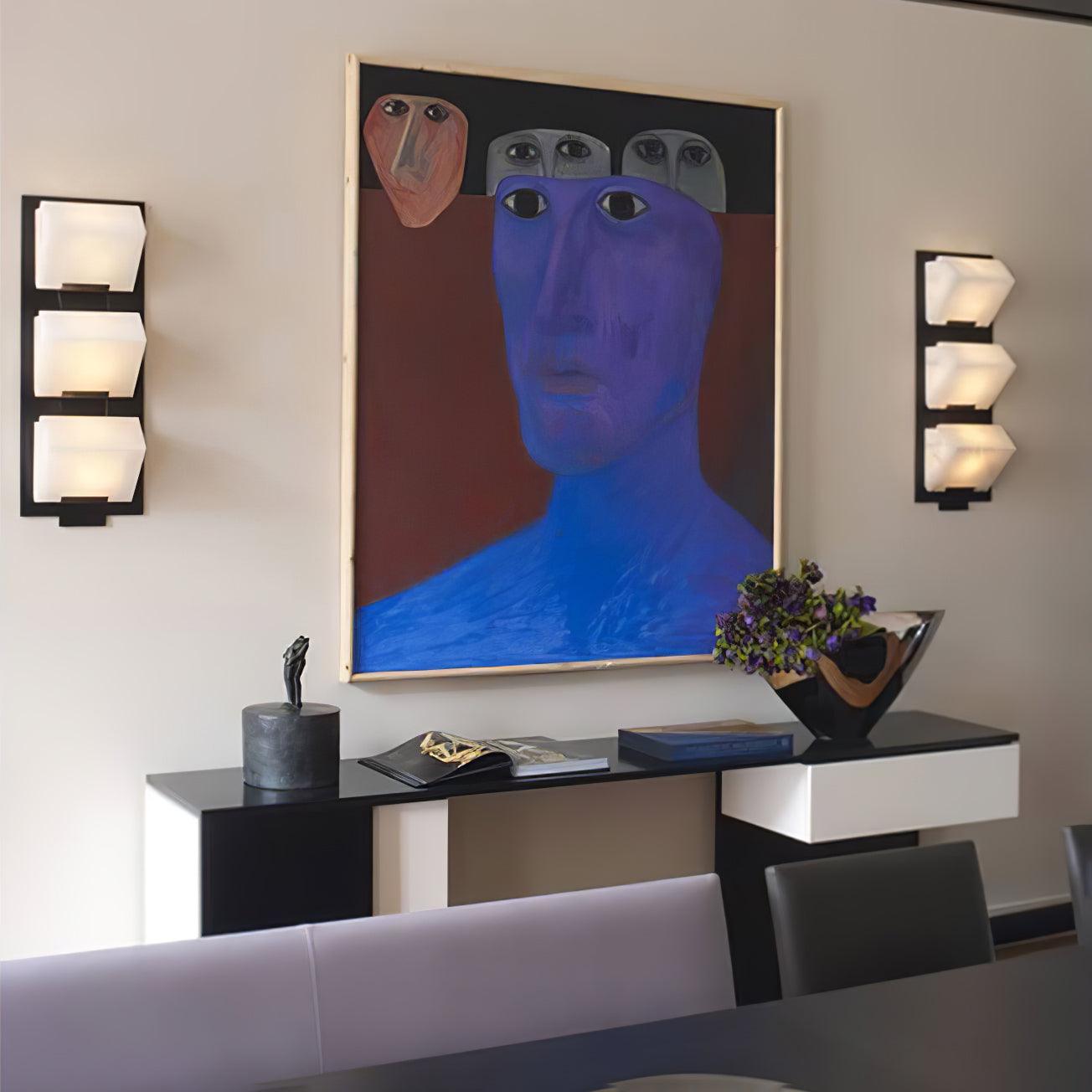 アラバスター階段ウォールランプ