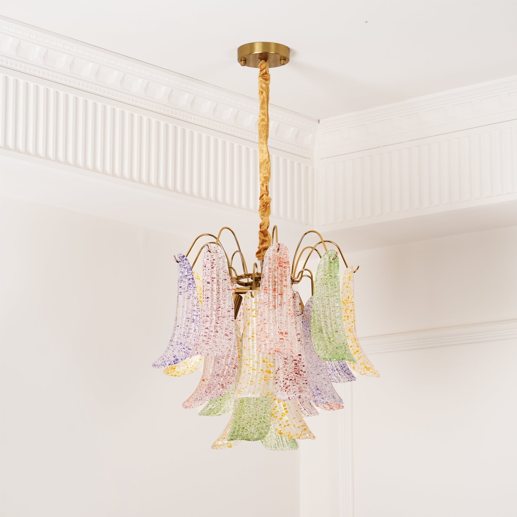 Venini Glass Chandelier