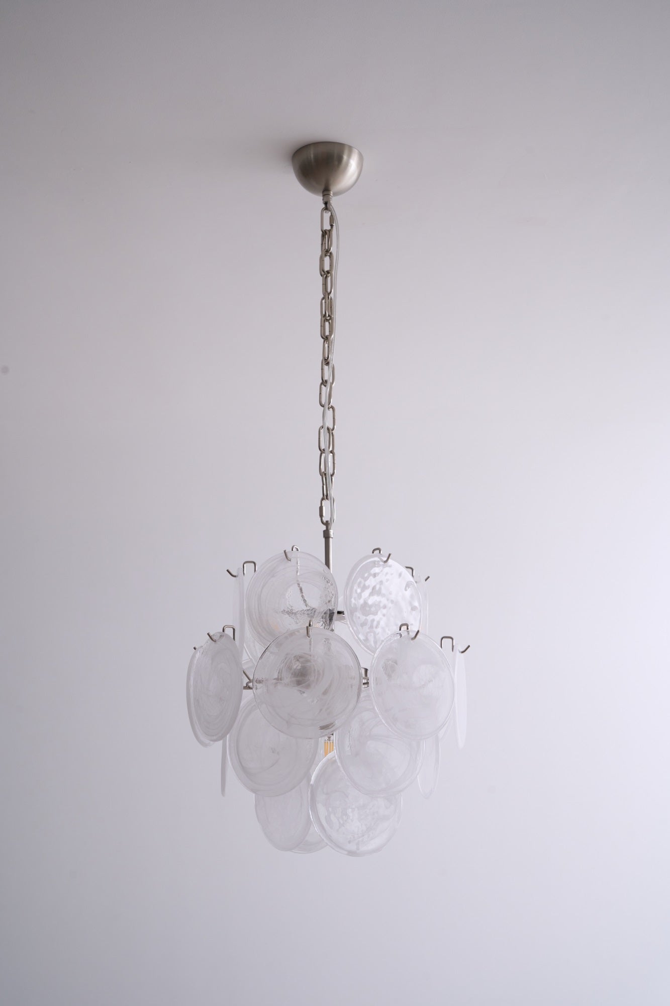 Loire Valley Glass Chandelier