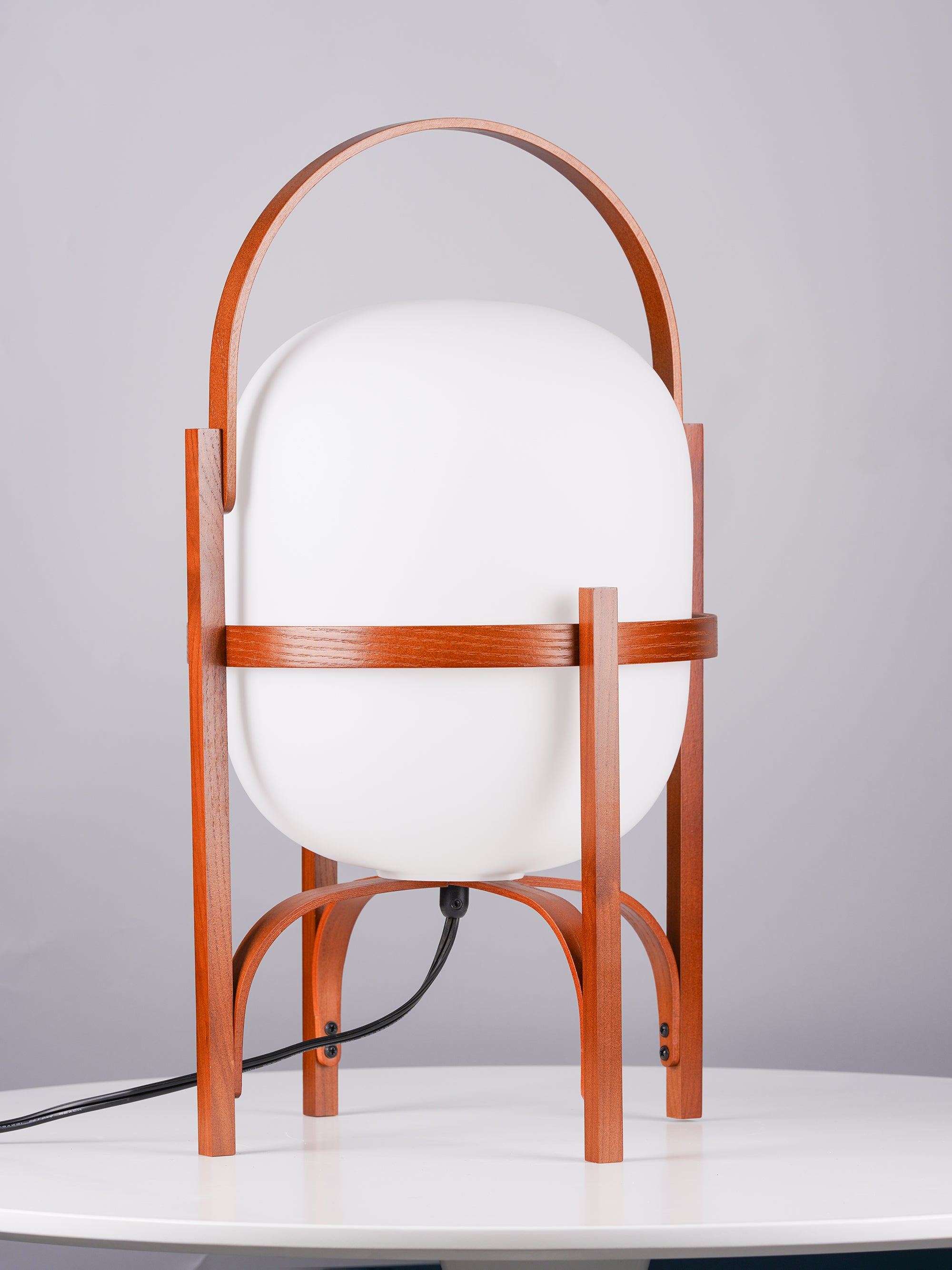 Lantern Glass Table Lamp