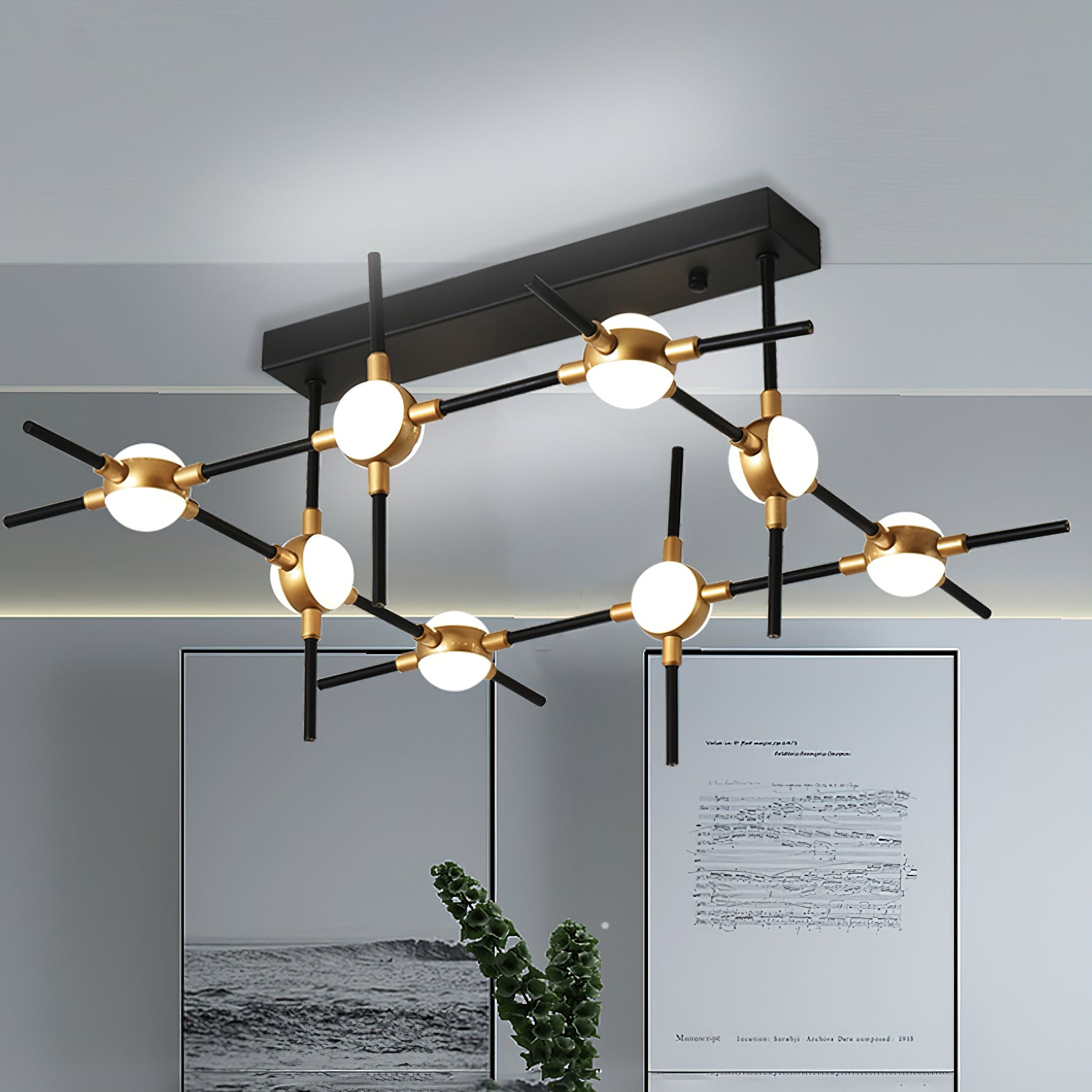 ドーニー フローティングボール シーリングランプ