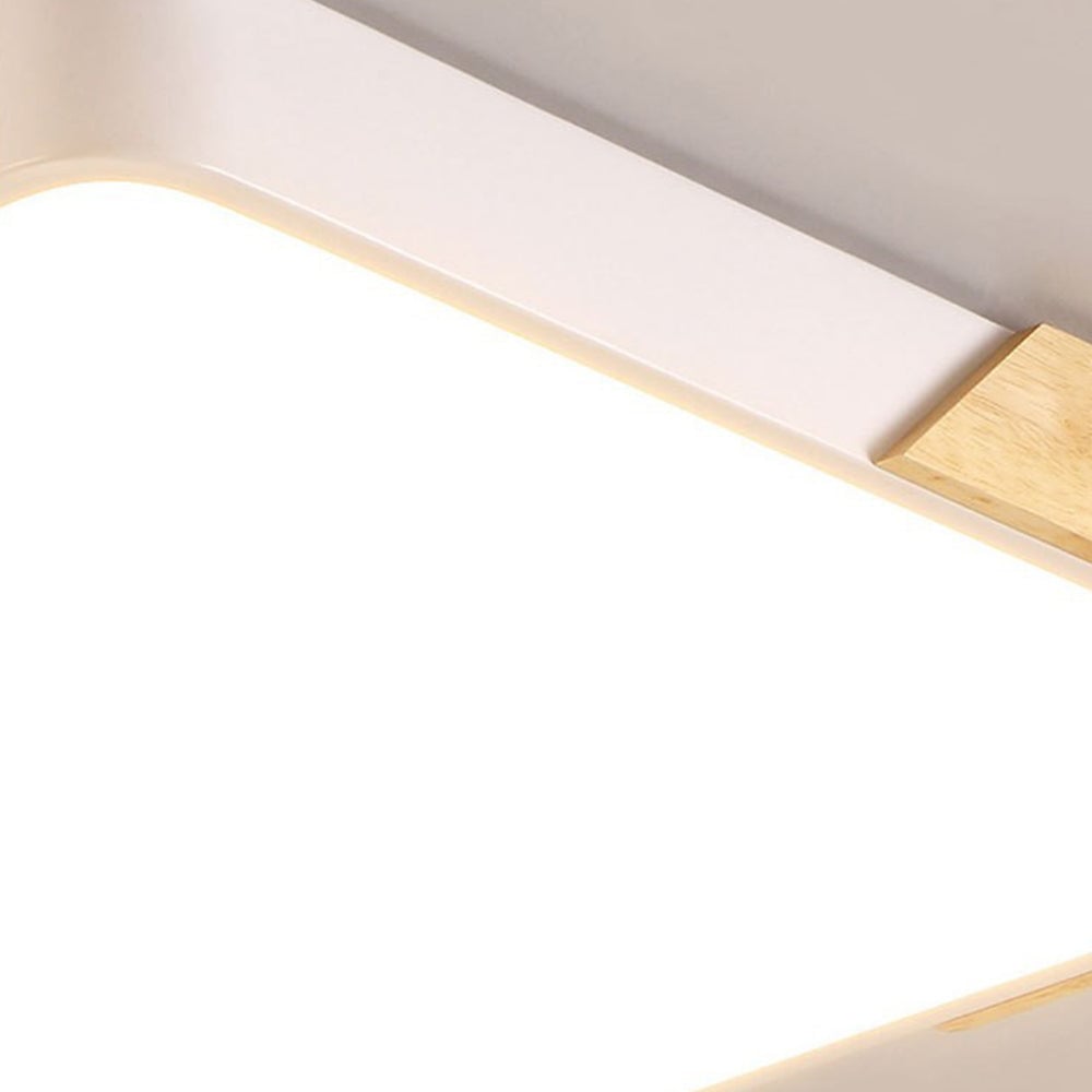 北欧モダン長方形LEDリビングルームシーリングライト