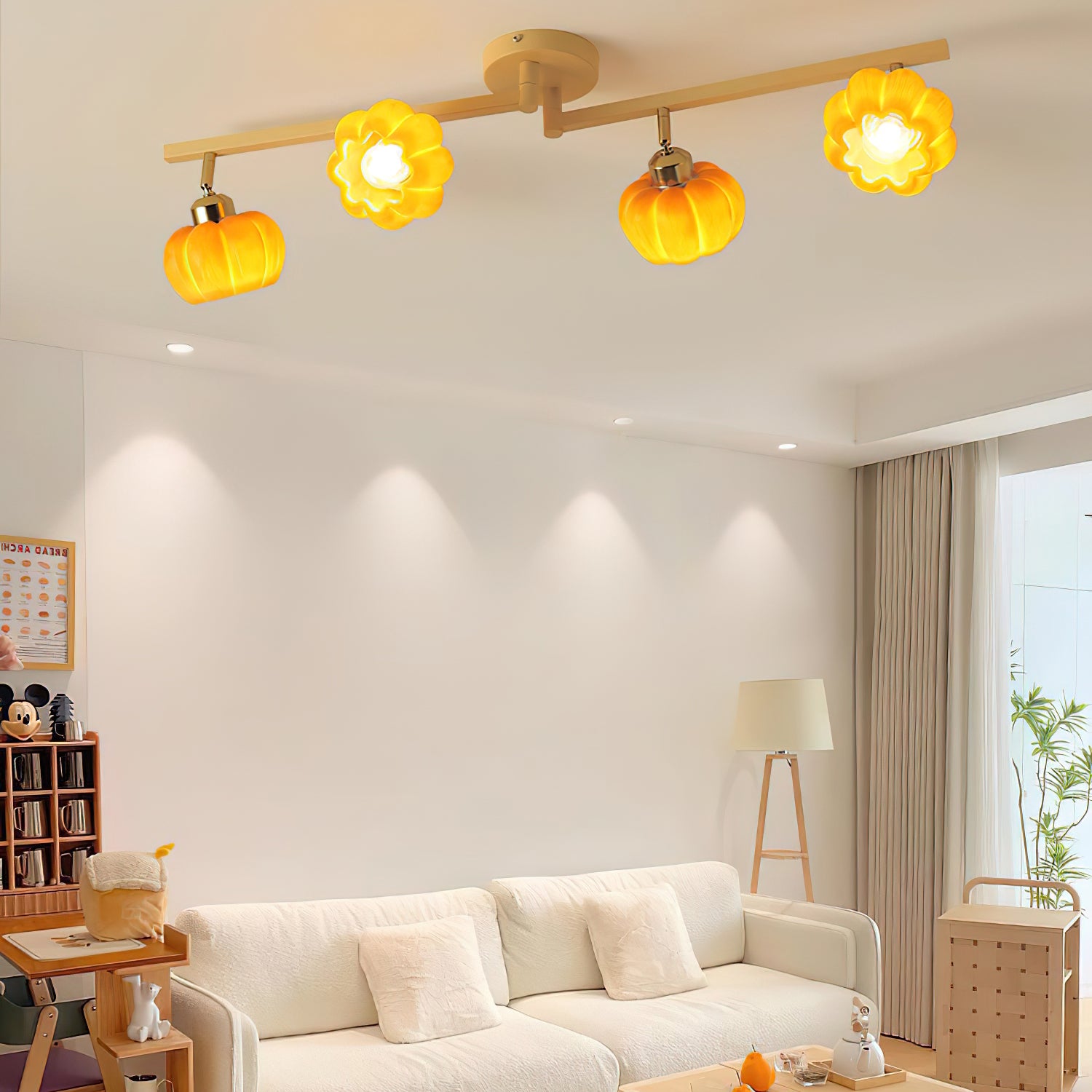 パンプキンシーリングランプ