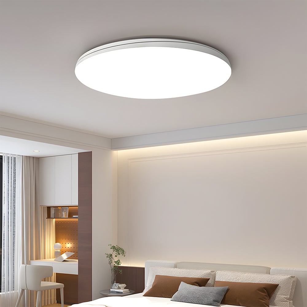 シンプルなPP素材のLED寝室用シーリングライト