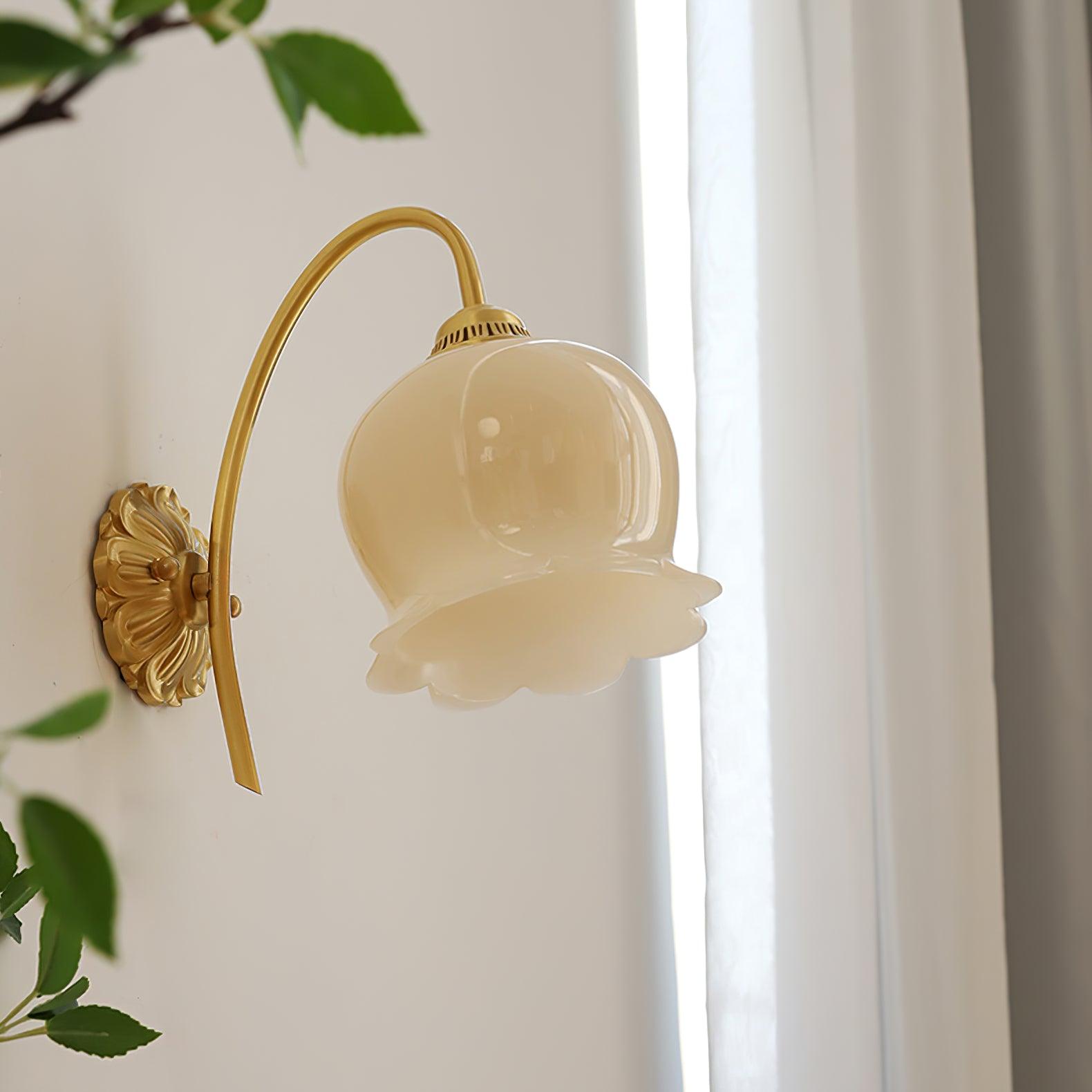 バレーフラワーウォールランプ