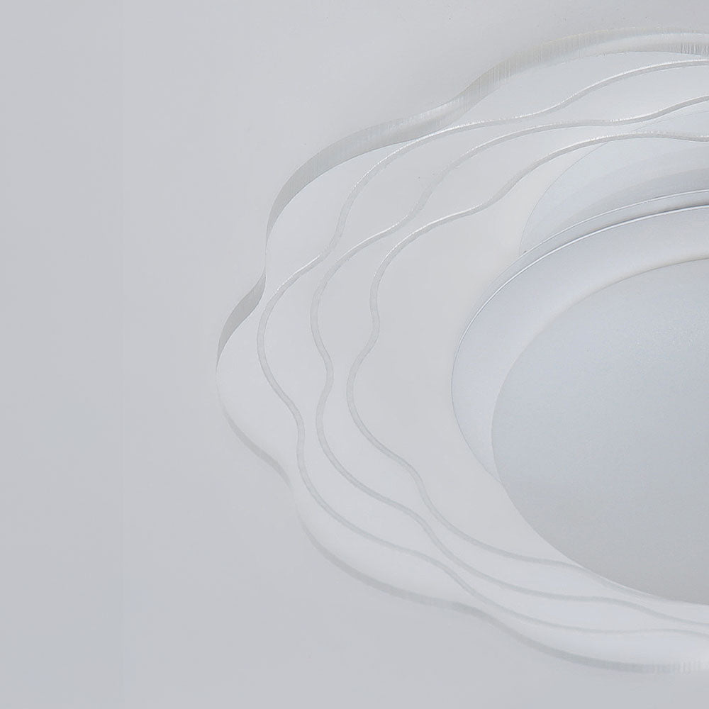 アールデコ調のクリエイティブなアクリル製寝室用LEDシーリングライト