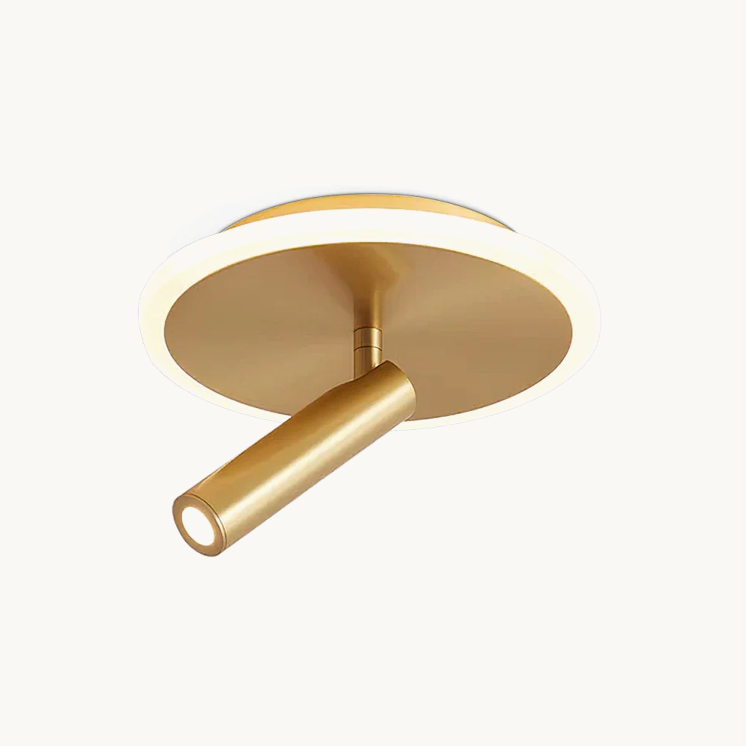 円形スポットライト天井ランプ