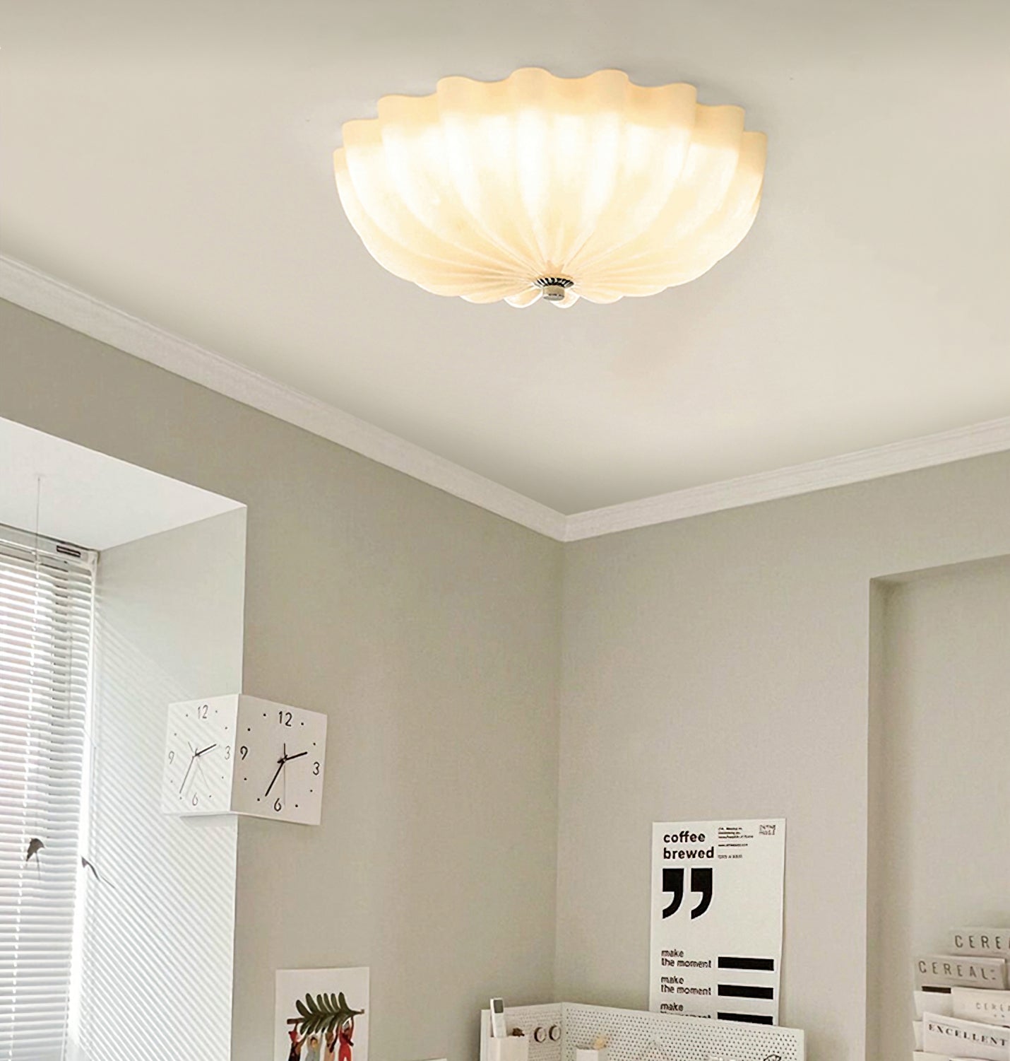 Morrise Glass Ceiling Light