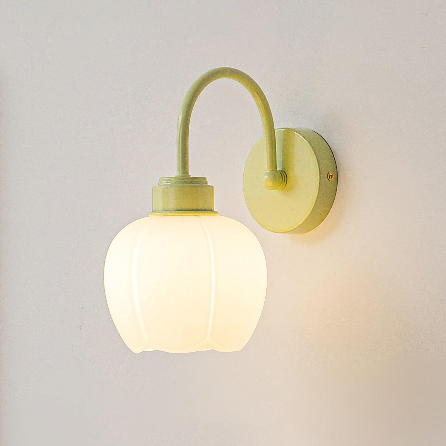 魅惑的なフラワーウォールライト