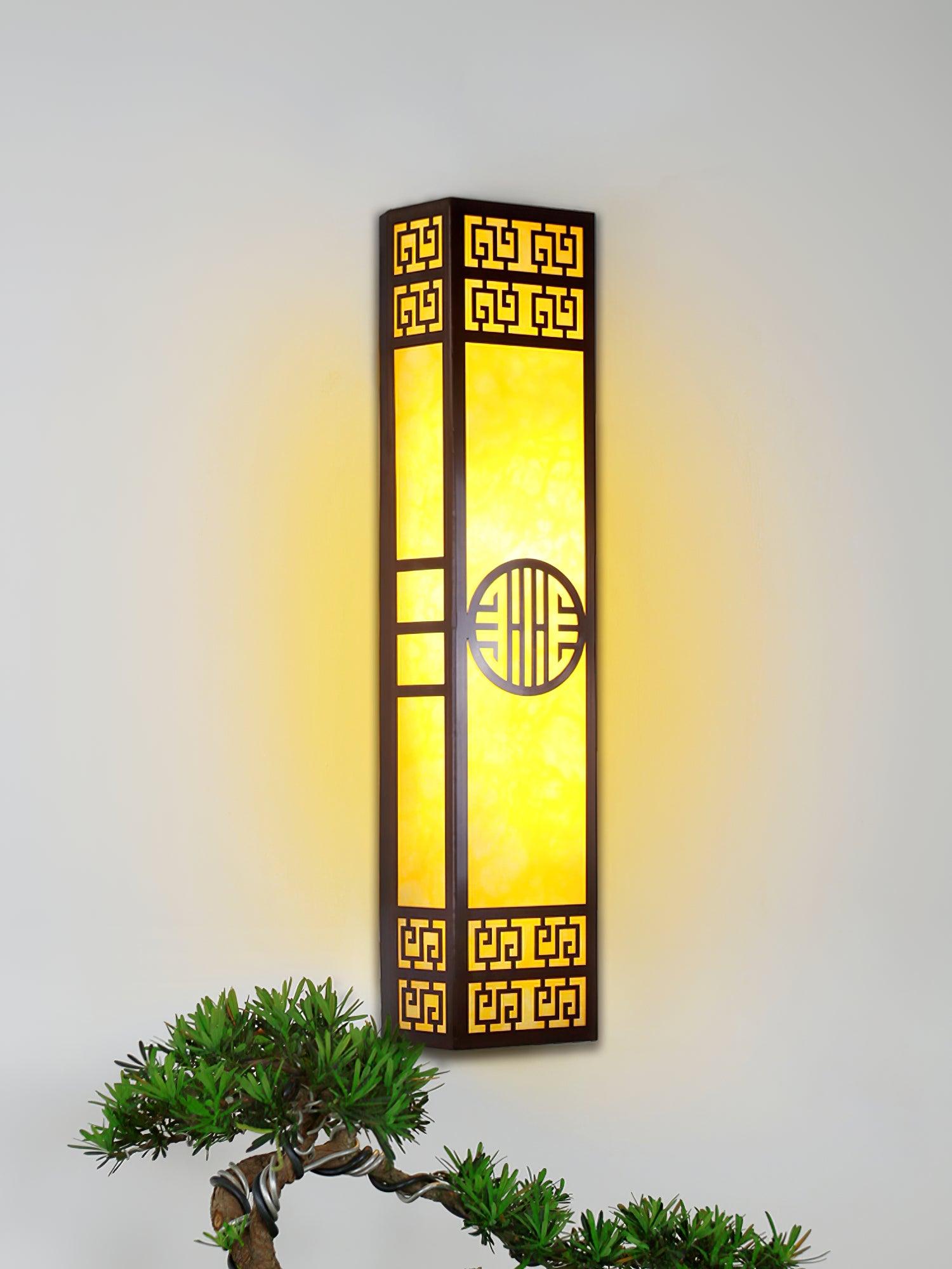 ストライプ屋外ウォールライト