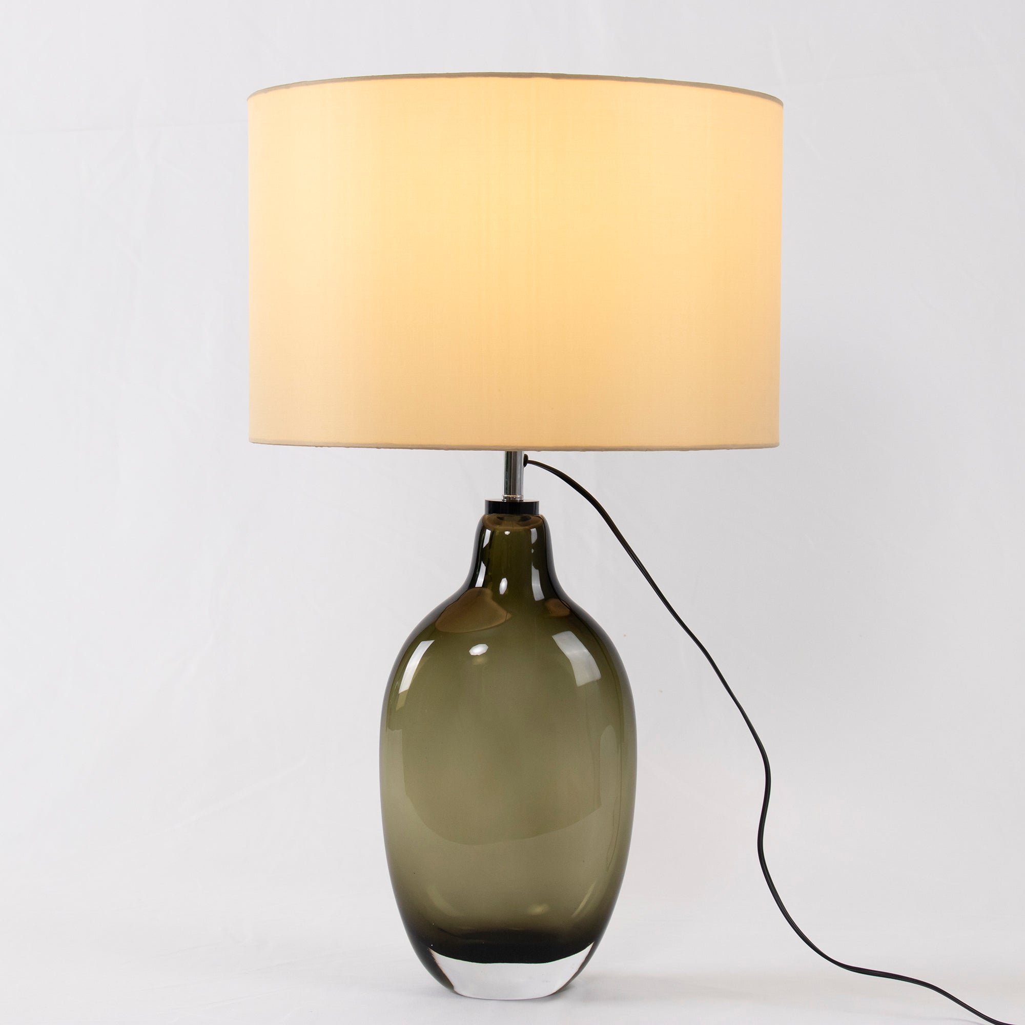 Glazed Crystal Table Lamp