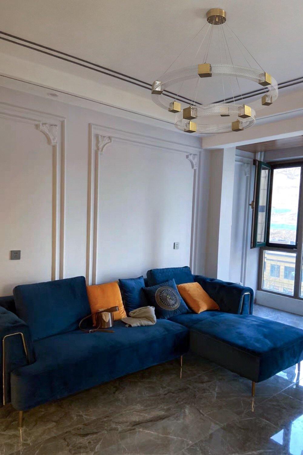 パラレルリングLEDシャンデリア