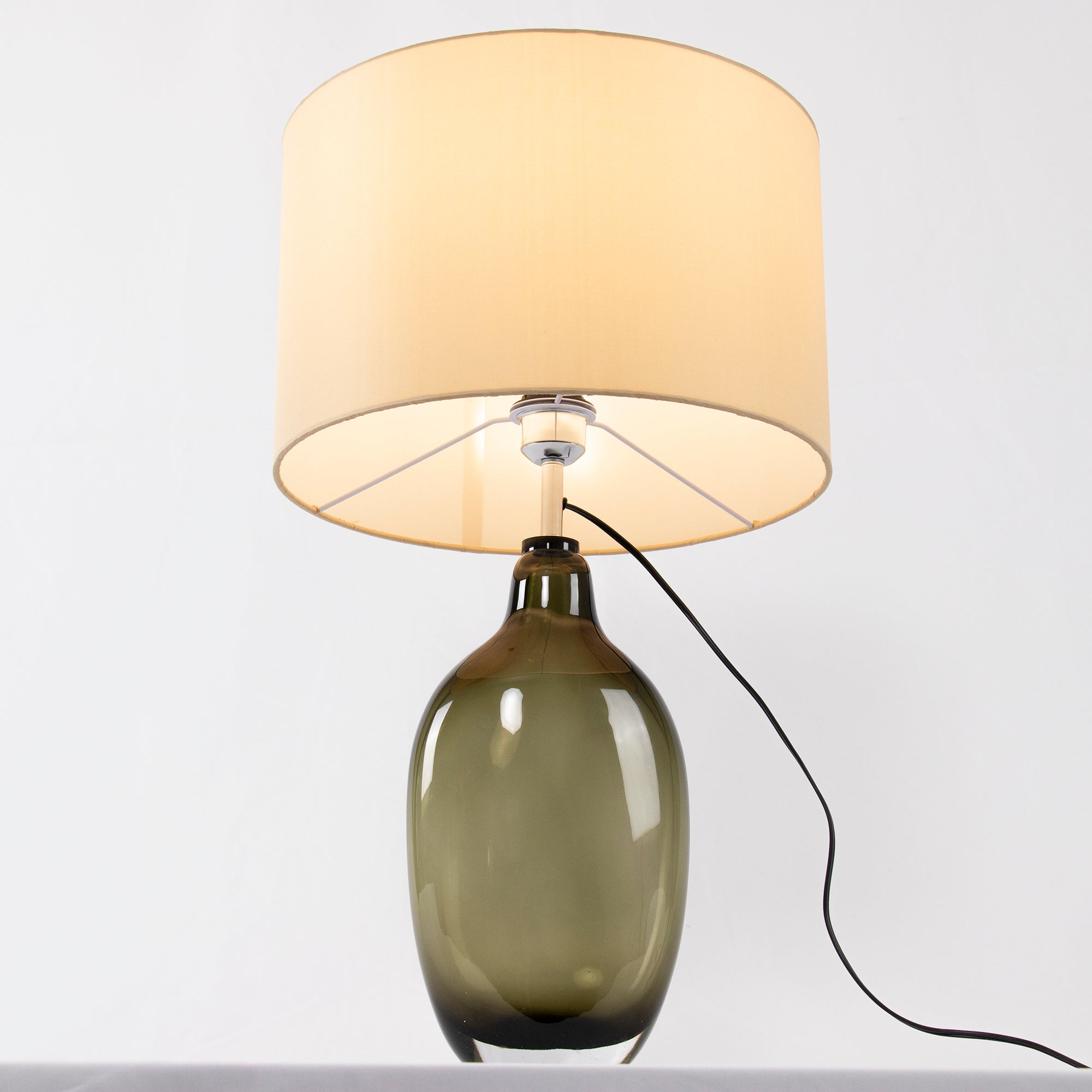 Glazed Crystal Table Lamp