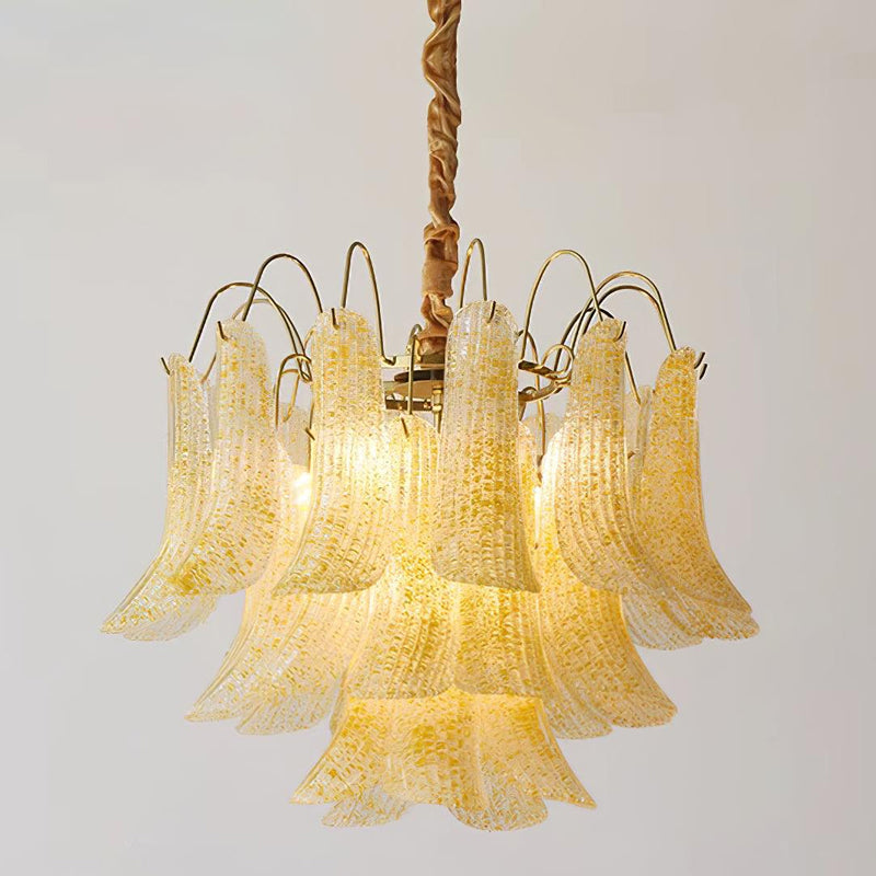 Venini Glass Chandelier