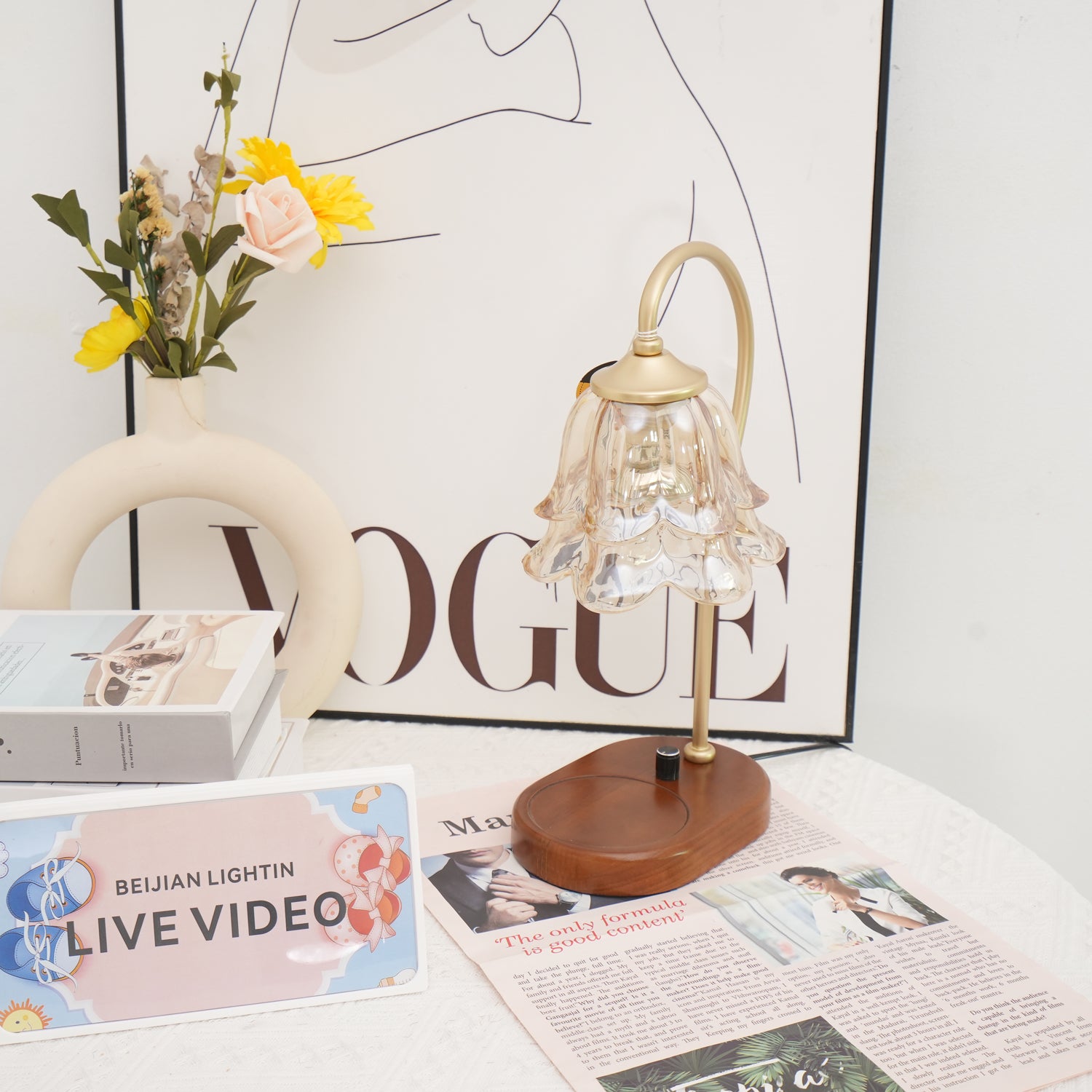 ロマンチックなウォーマーランプ