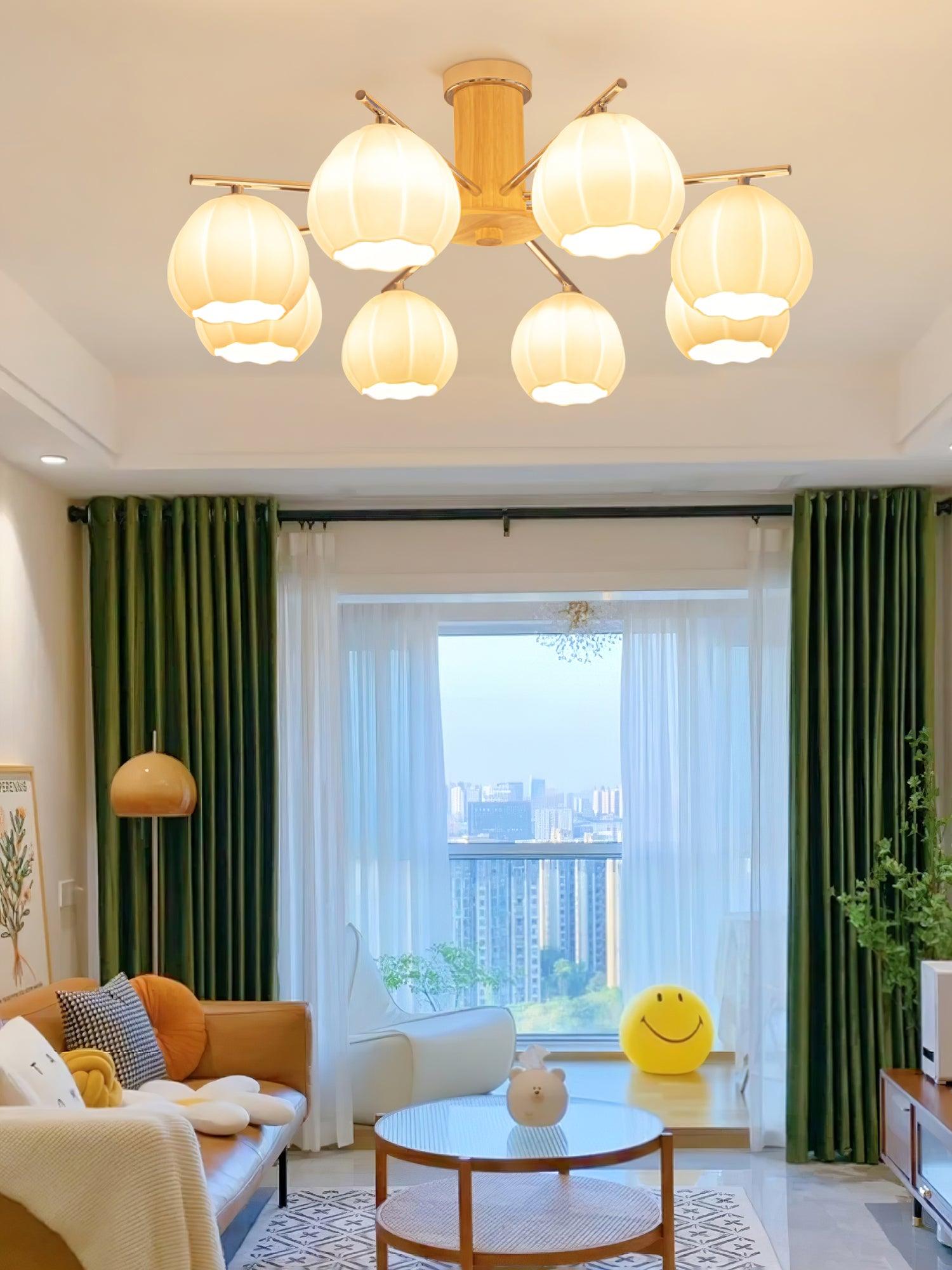 花のつぼみシーリングランプ