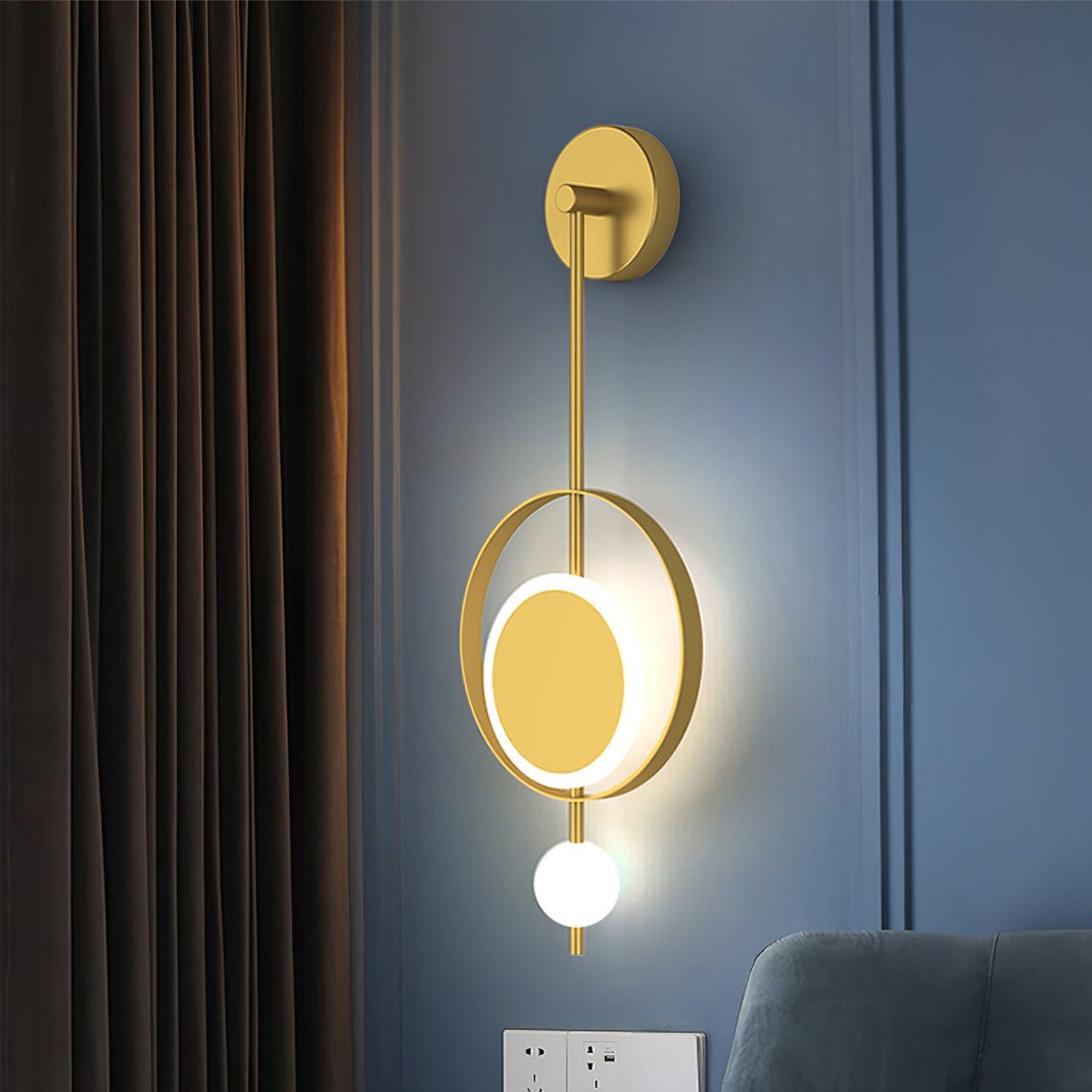 Double Rings Wall Lamp
