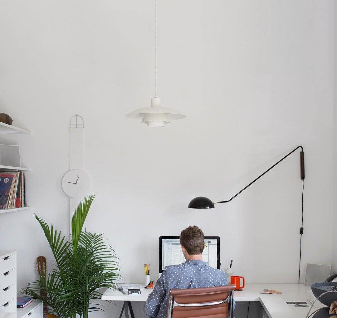 Swing Dome Wall Light