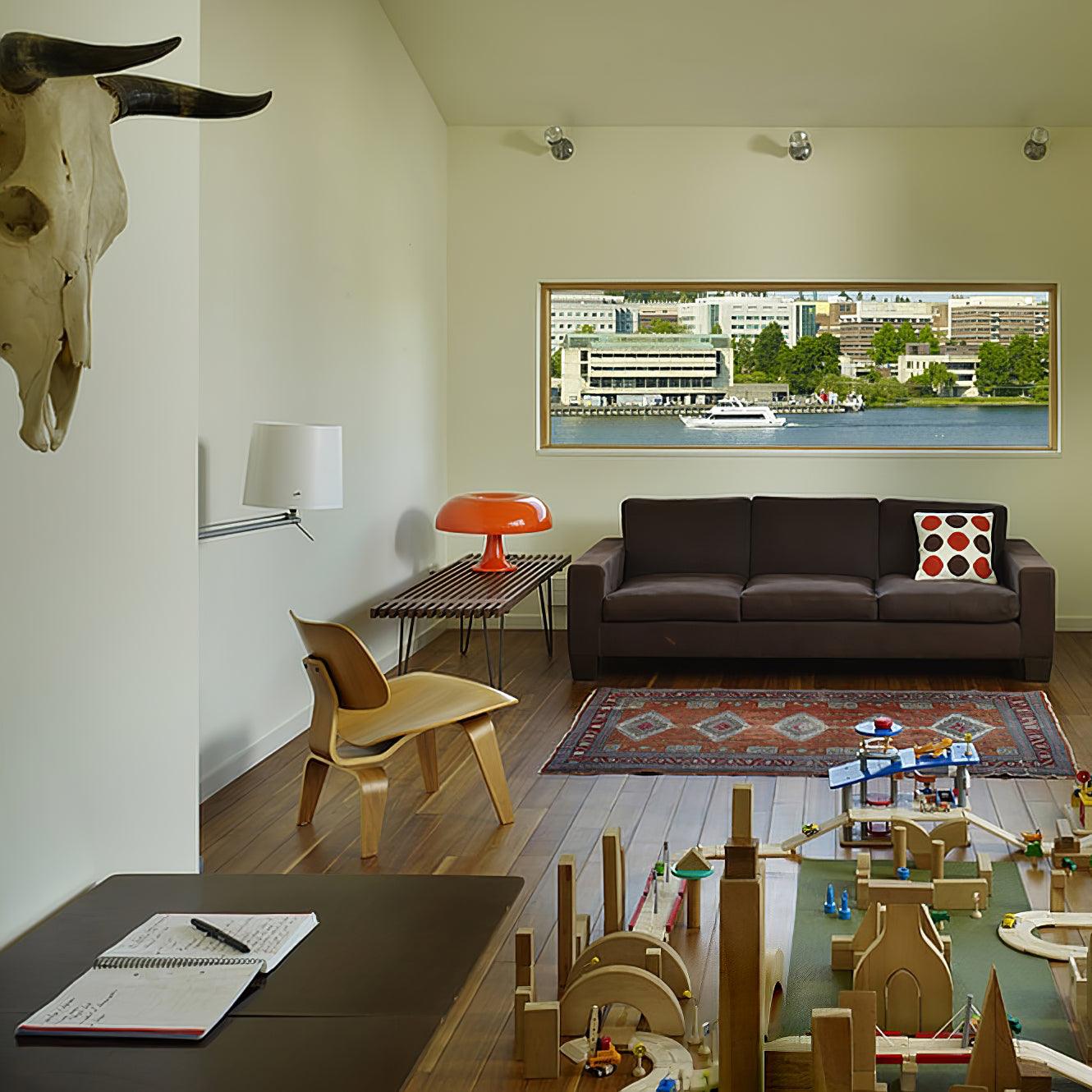 キノコの遊び心のあるテーブルランプ