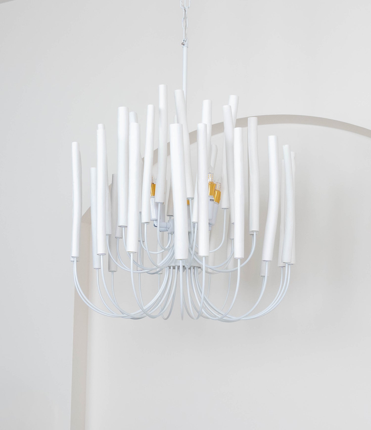 Sparse Wooden stick Chandelier