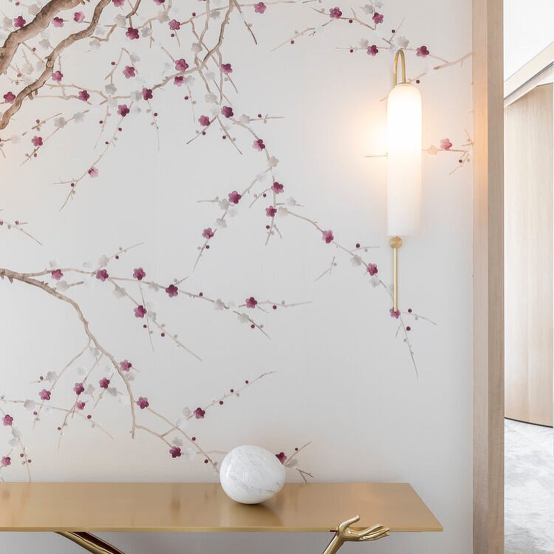 Long Tube Glass Wall Lamp