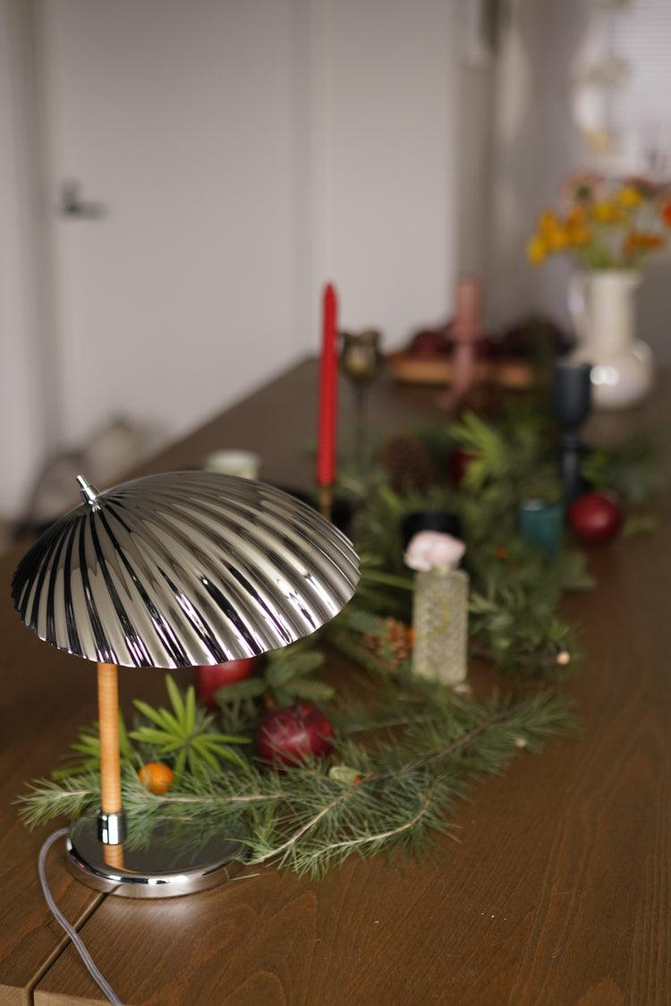 真鍮シェルテーブルランプ