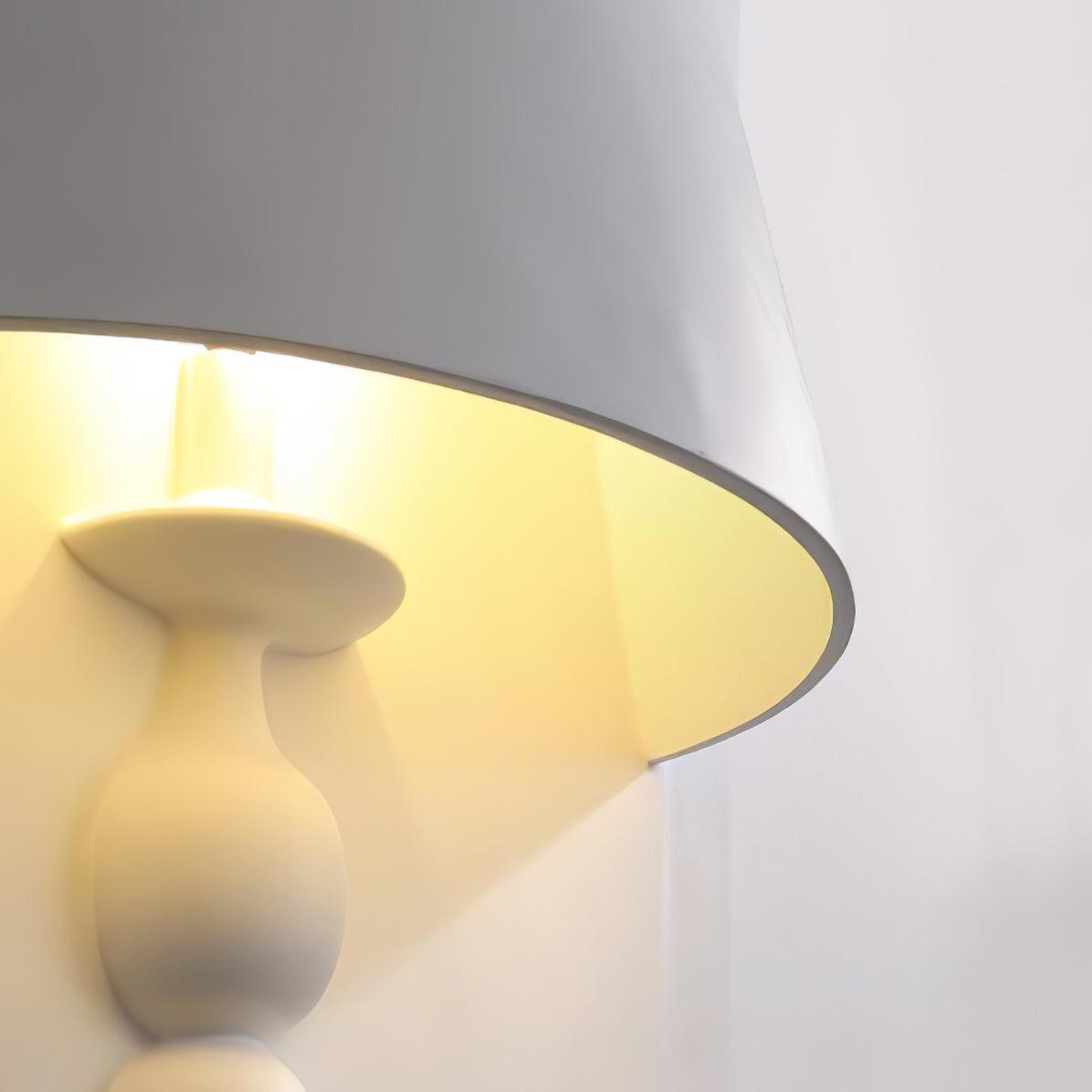 石膏絵ウォールランプ