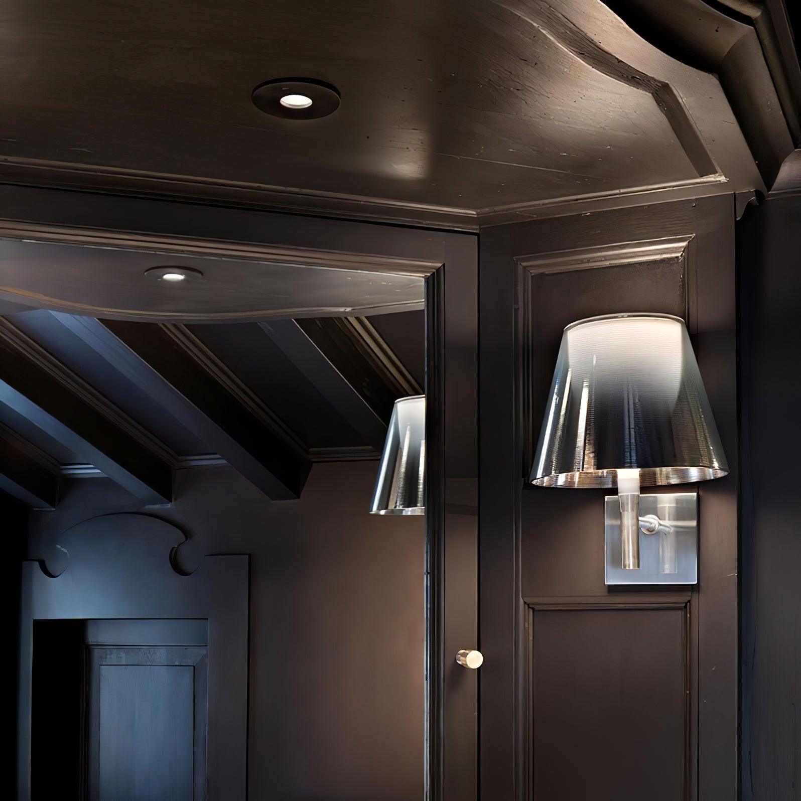 クロームプリズムウォールランプ