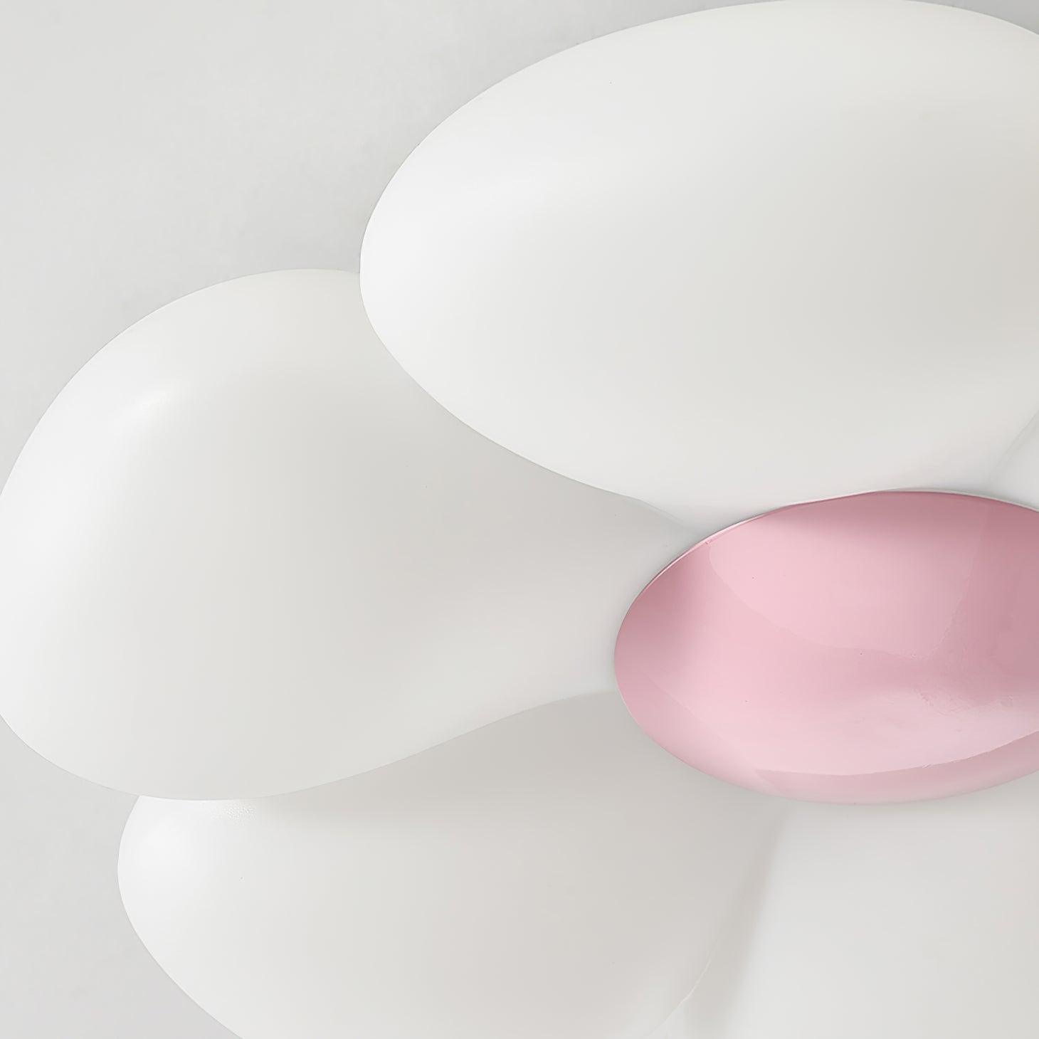 シックスリーフフラワーキッズルームシーリングランプ